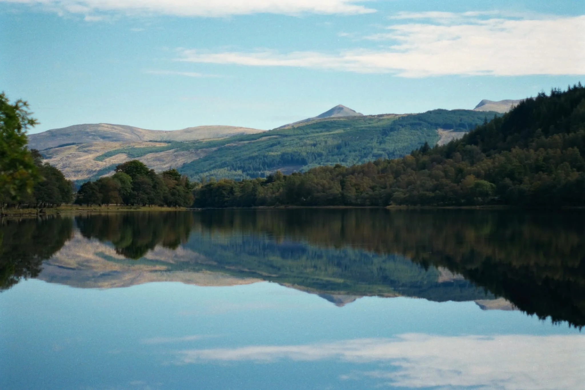  Near the Dhanakosa Buddhist Centre the road winds right close to the loch shore, allowing us access to these incredible views and reflections. 