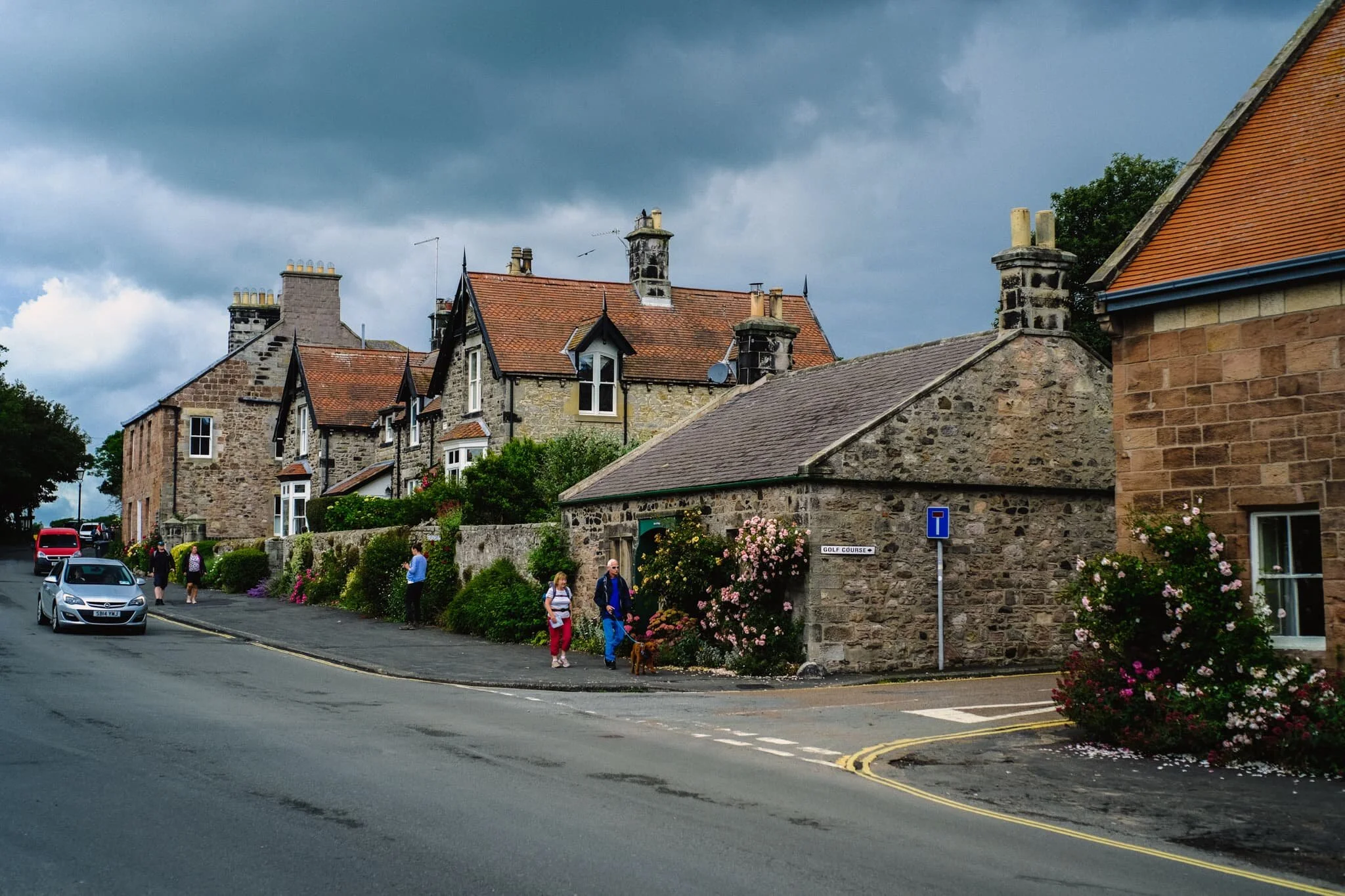 Bamburgh’s a proper bonny village.