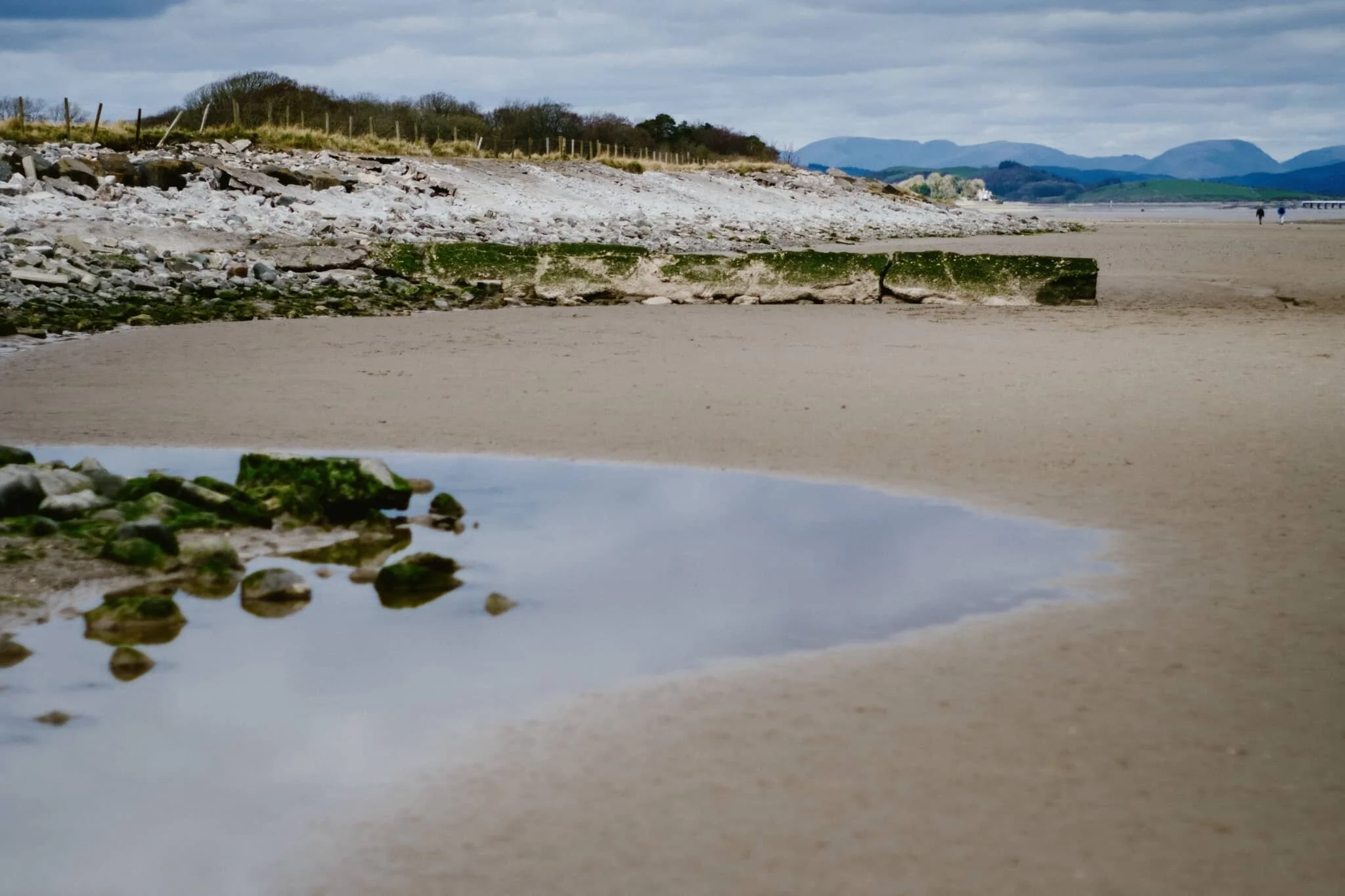 When the industrialisation of the Furness peninsula developed in the 19th-century, Bardsea became an important sea port. The remnants of all this activity now lies in ruins along the beach front.