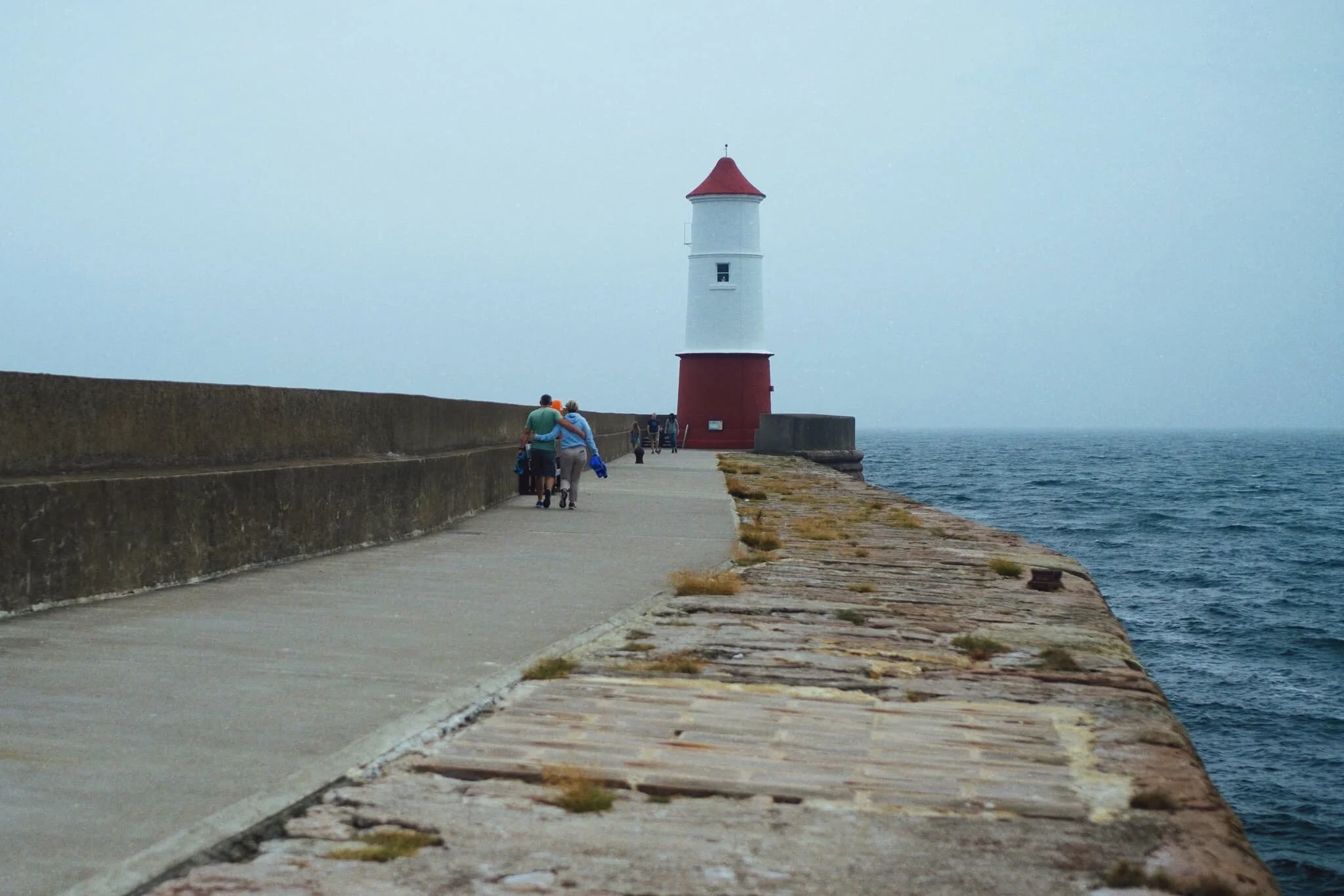  We decide to venture out towards Berwick Lighthouse, England&rsquo;s most northerly lighthouse. It was built in 1826. 