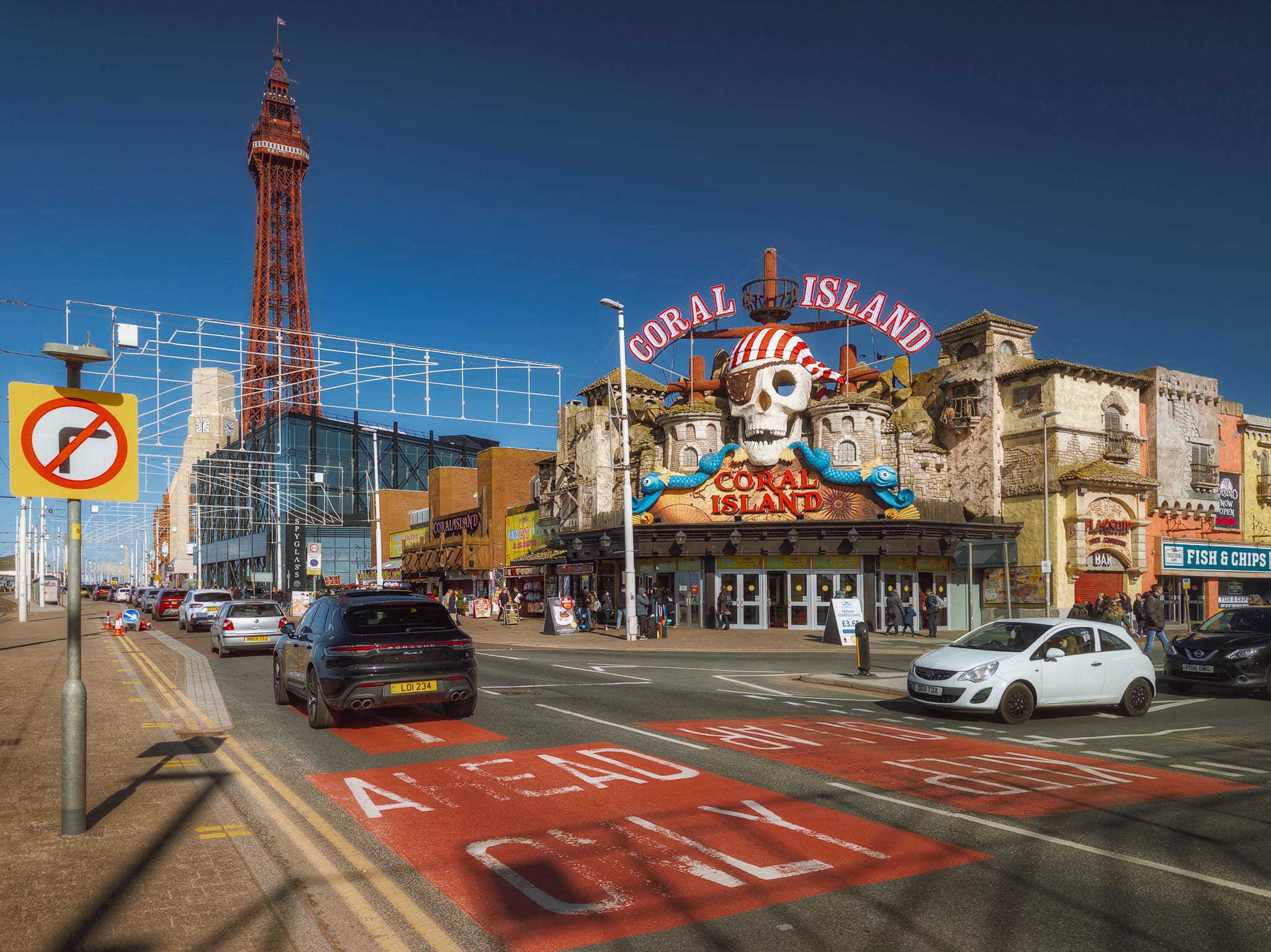 The magnificent facade of Coral Island will always make you smile. It was opened in 1978, built on the site of what was once Blackpool Central railway station. It&rsquo;s Blackpool’s largest free-admission indoor attraction.