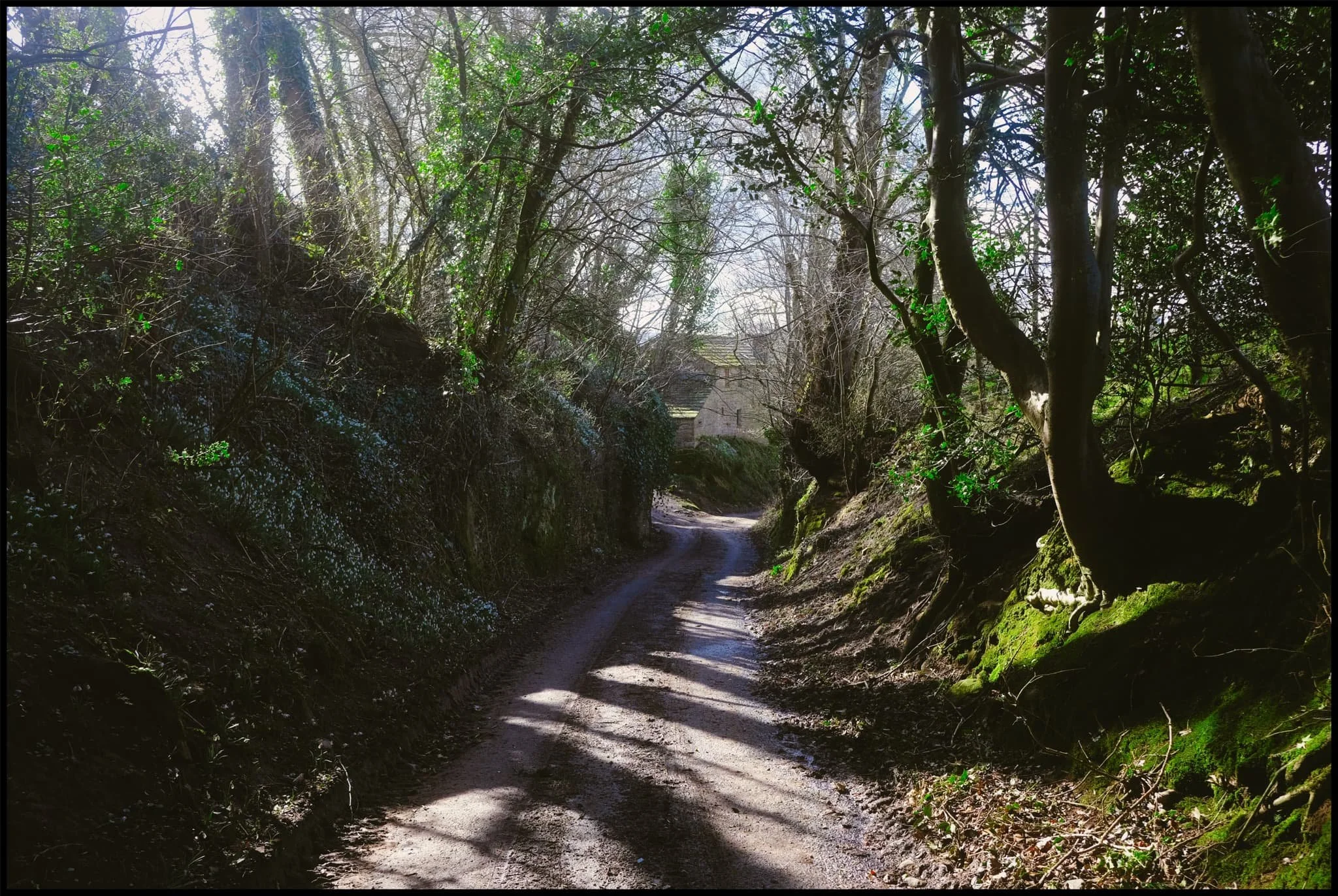  After exiting the ruins, we located the Pennine Bridleway and followed the trail west towards the River Eden. 
