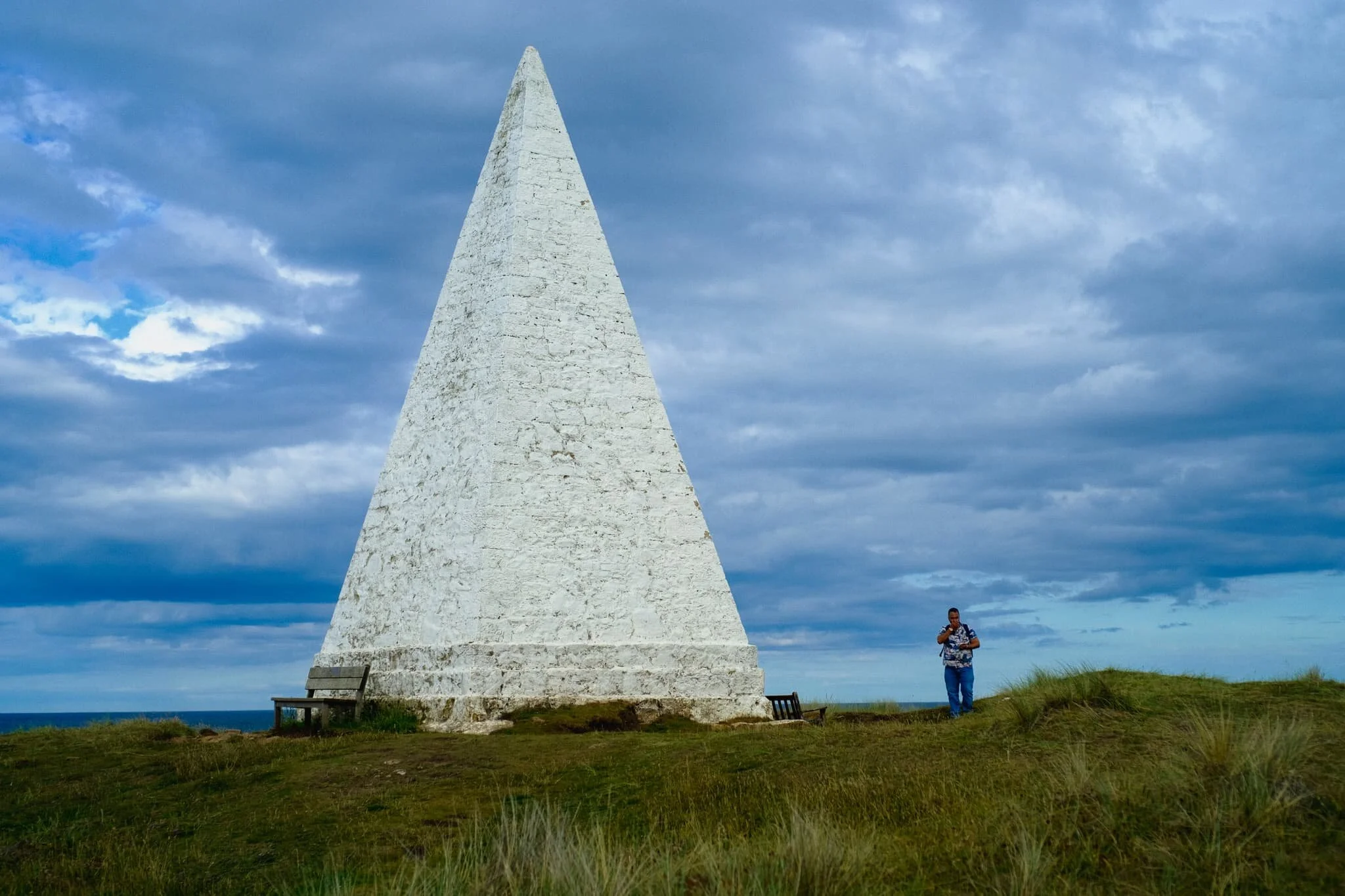  Emmanuel Head, the northeastern edge of England. The strange structure here isn&rsquo;t a weird lighthouse but rather a daymark for maritime navigation. Standing 35 ft high, it was built in 1810 and is probably Britain&rsquo;s earliest daymark. 