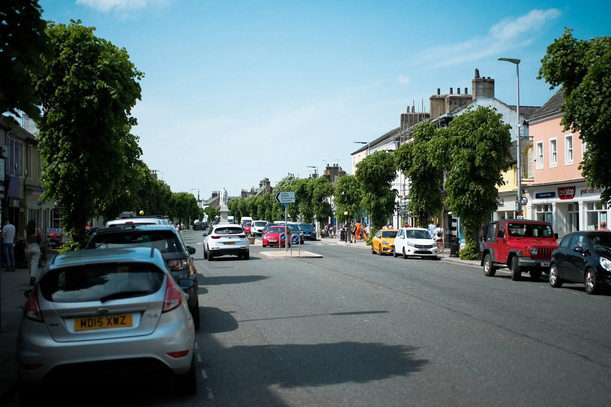 Cockermouth is such a bonny town, especially in the summer.