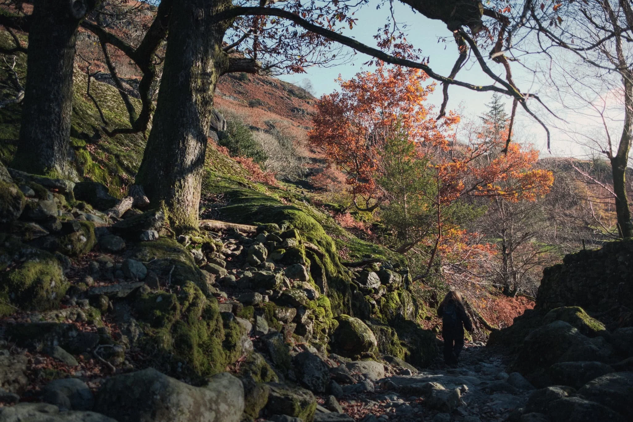  The Far Easedale path back to Grasmere is definitely more rough and wild, but that just made for more interesting scenes. 