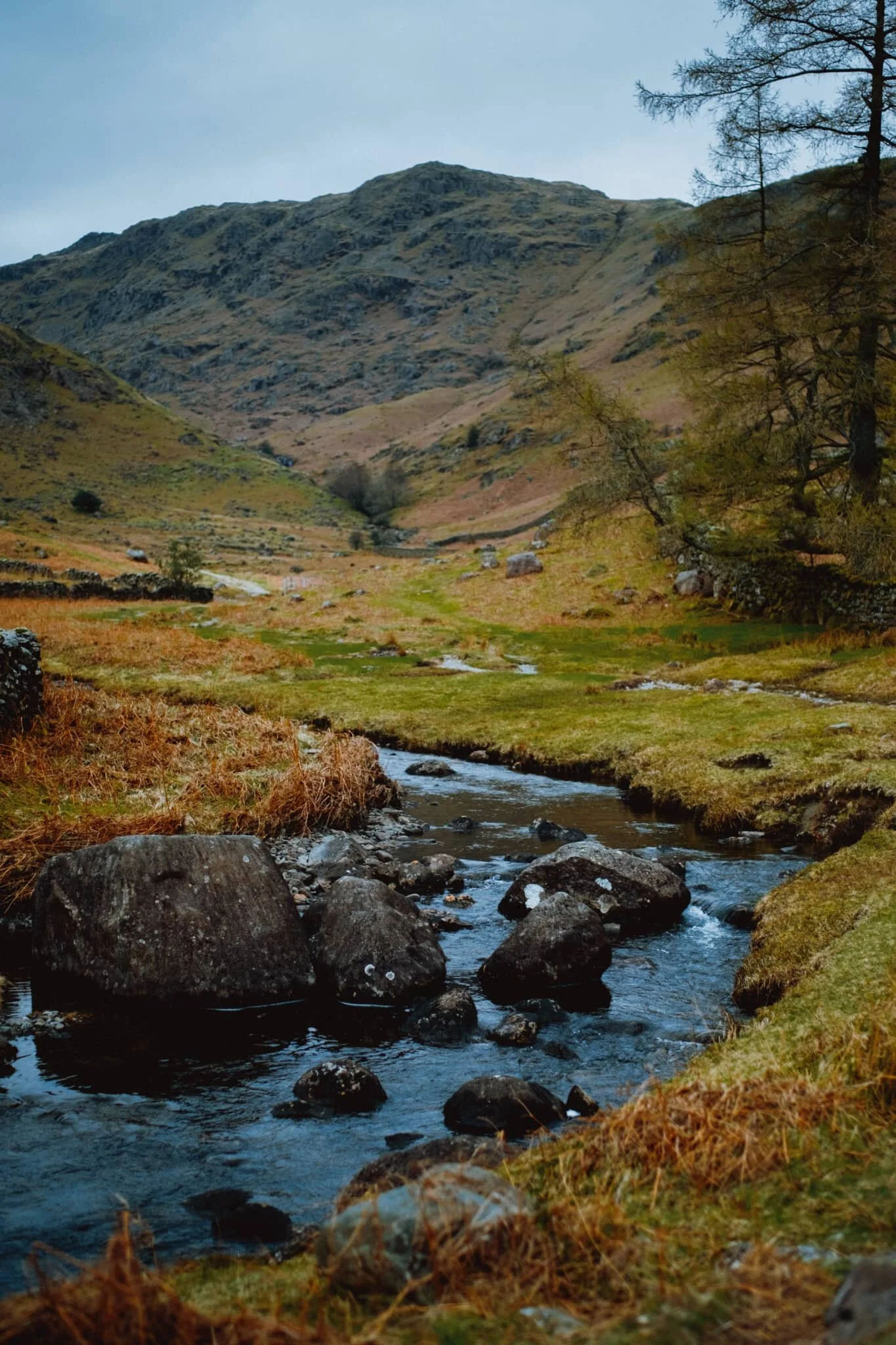 Far Easedale. A beautiful valley, with Horn Crag demanding your attention.