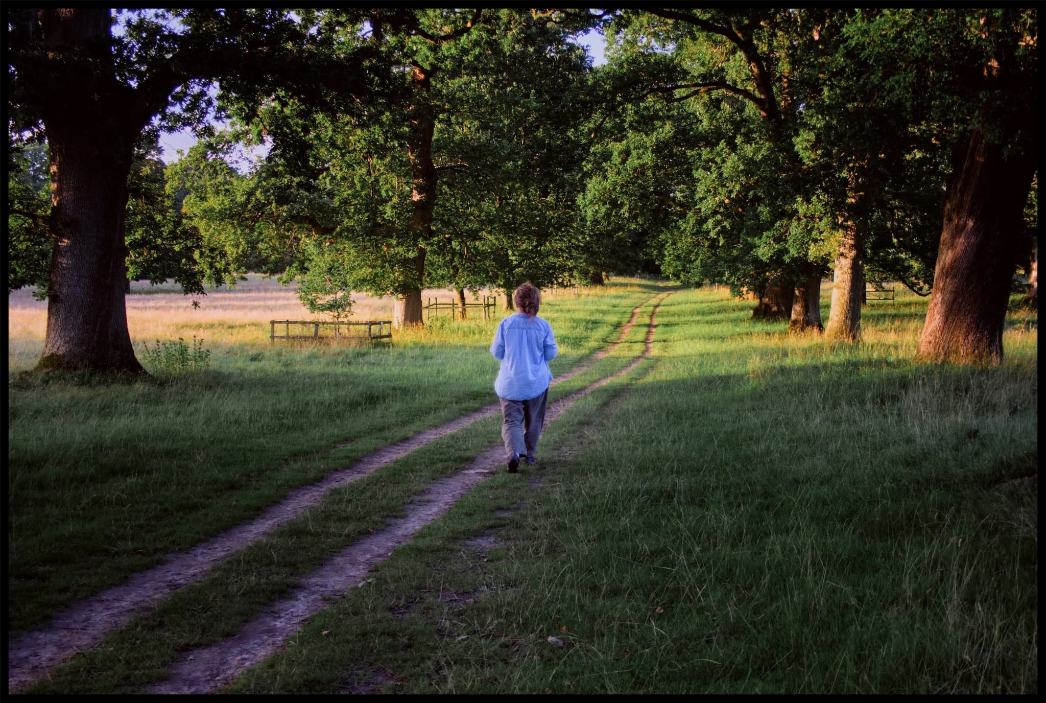  My lovely Lisabet, soaking in nature&rsquo;s restorative powers. 