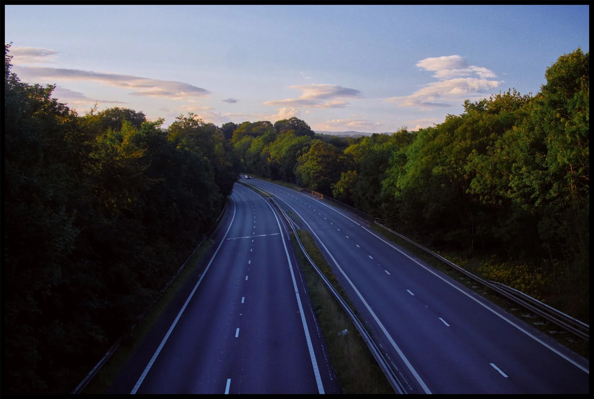  Pastel pink lenticular clouds begin forming above Kendal as we head back to Force Falls. 