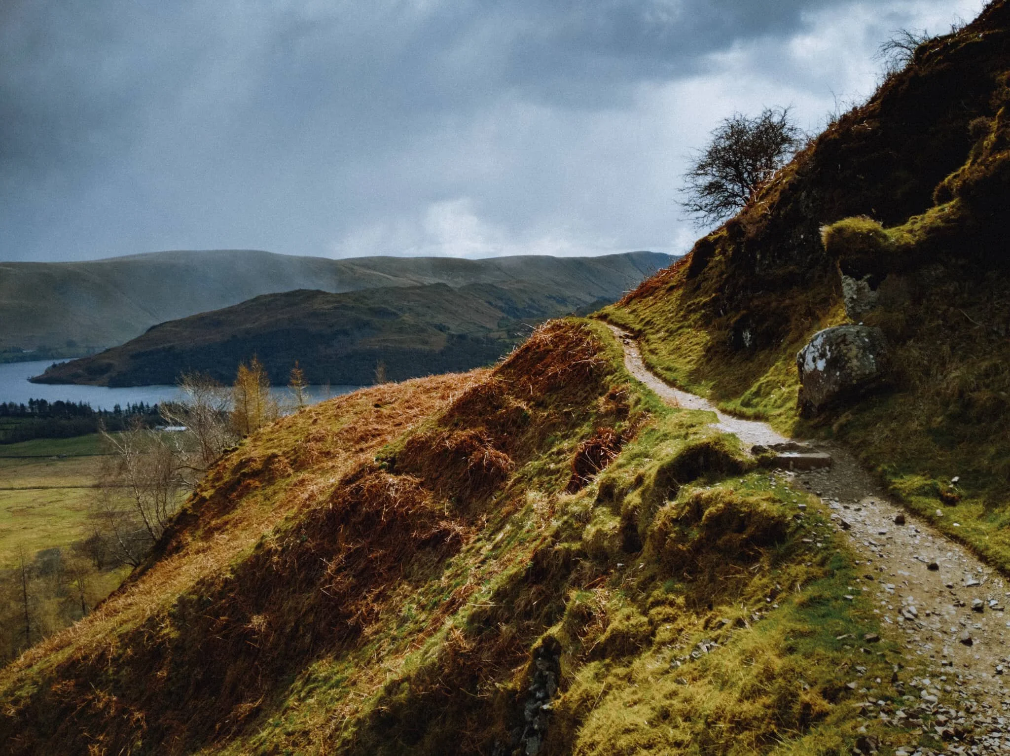 But whenever a snow squall did pass, we were immediately rewarded with a burst of sun light.