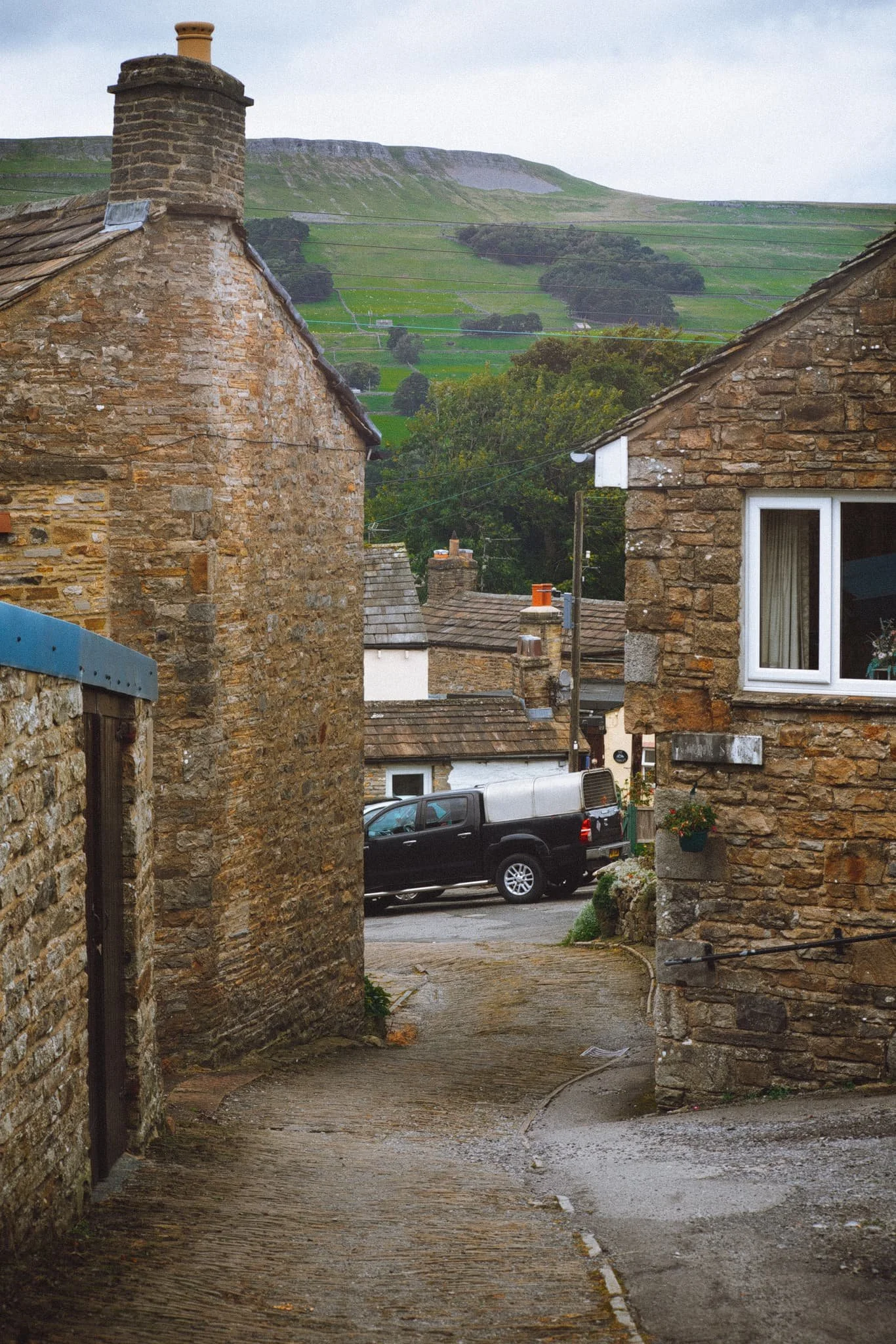Taking the little back yards of Hawes makes you feel like you’ve stepped back in time.
