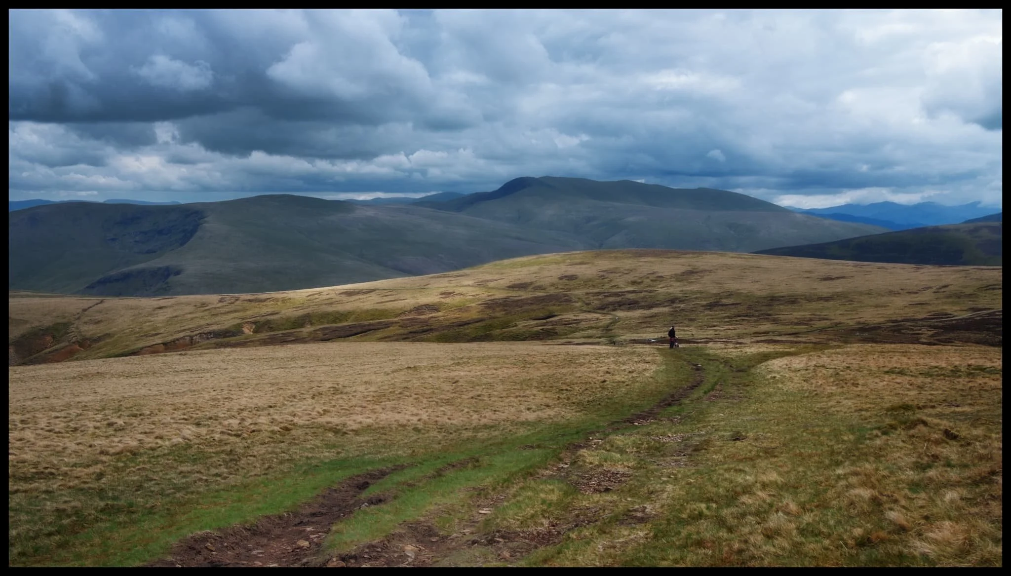  I kept returning to gawp at the view southwards, checking out the sheer southeastern crag faces of Bowscale Fell and Blencathra. 