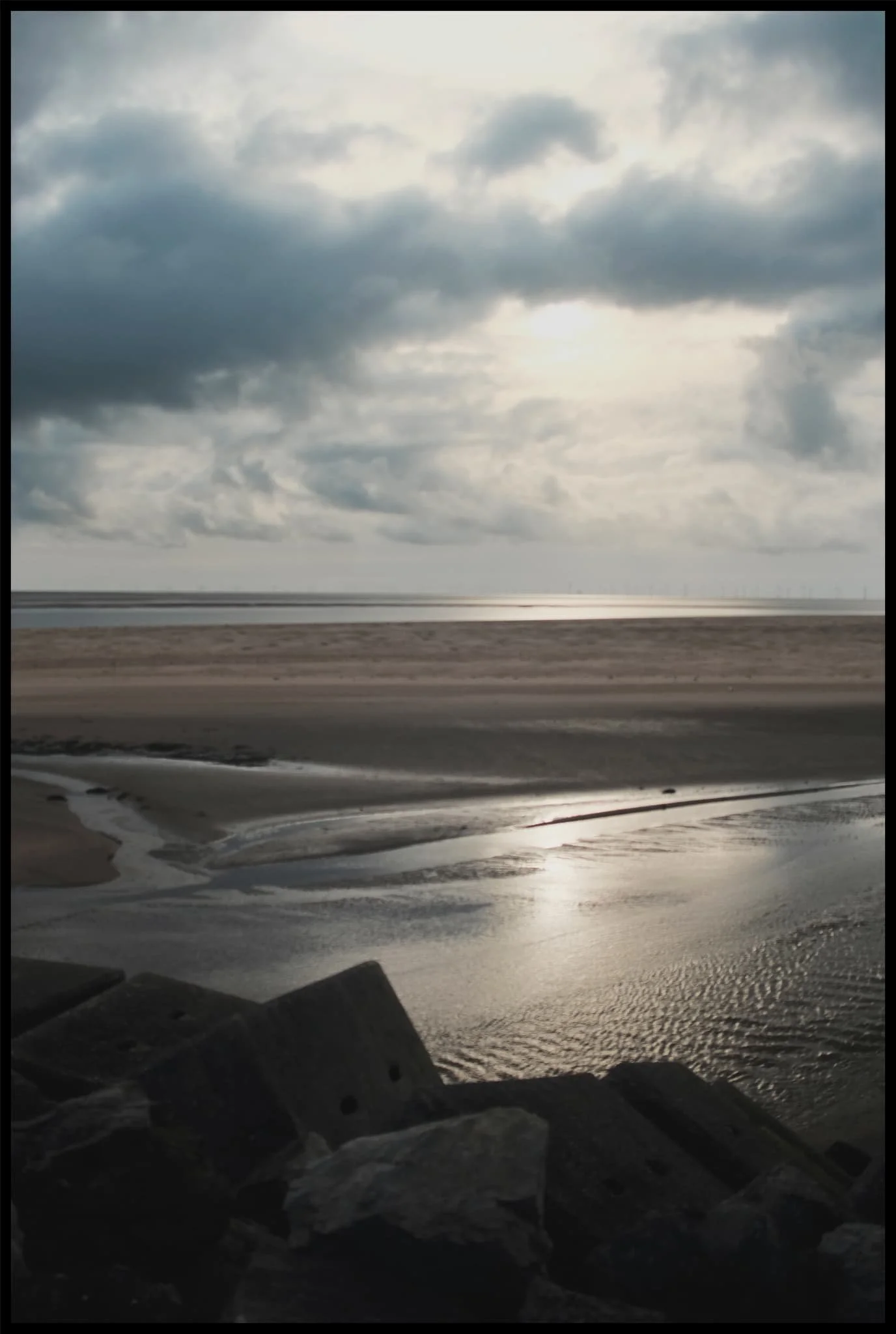  The clouds grew larger and tighter around the sun. That would be it for the day. 