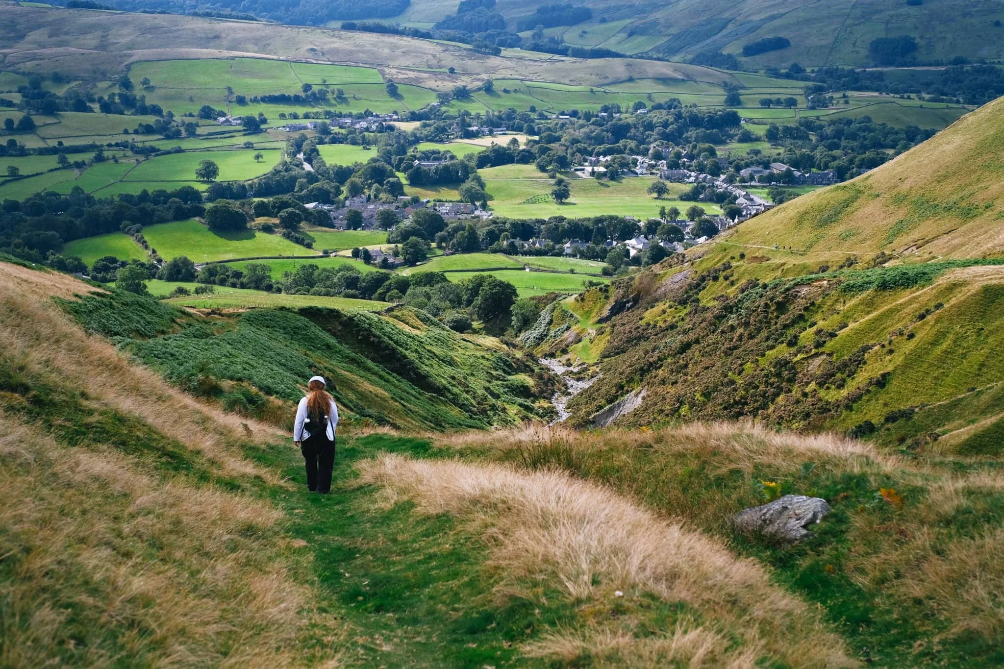  Once we were alongside the banks of Settlebeck Gill, it was simple enough to follow the gill all the down until you could cross and rejoin the Dales High Way back into Sedbergh. 