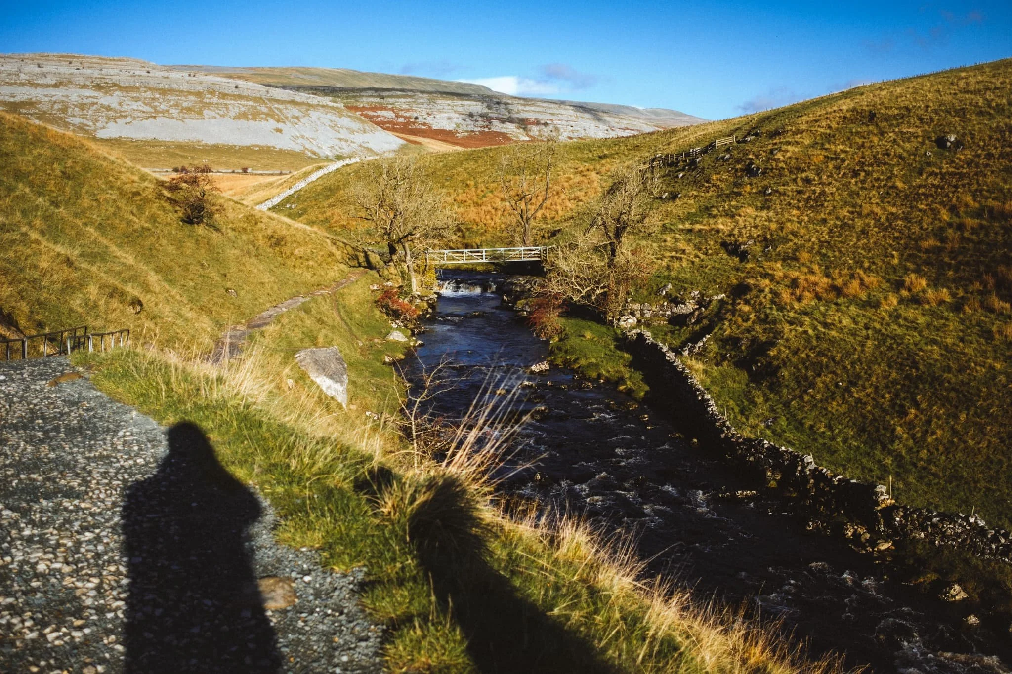  The Kingsdale fells come into view as we head for Raven Ray bridge, the point at which we connect with the Twistleton Scar Bridleway. 
