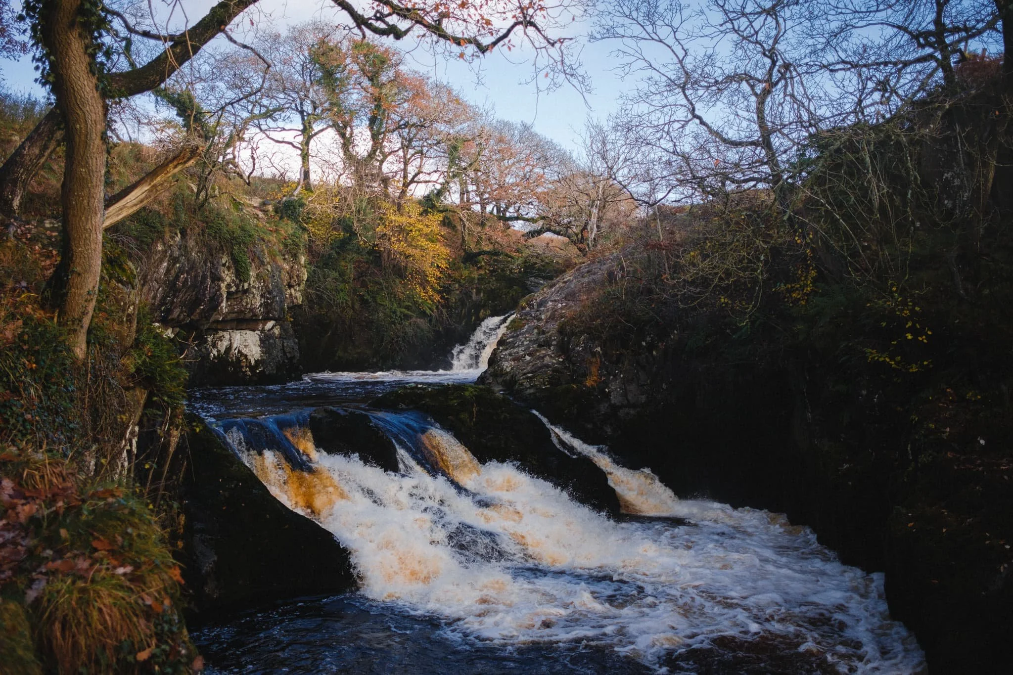  The bottom half of Beezeley Falls is known as Triple Spout. It&rsquo;s easy to see why. 