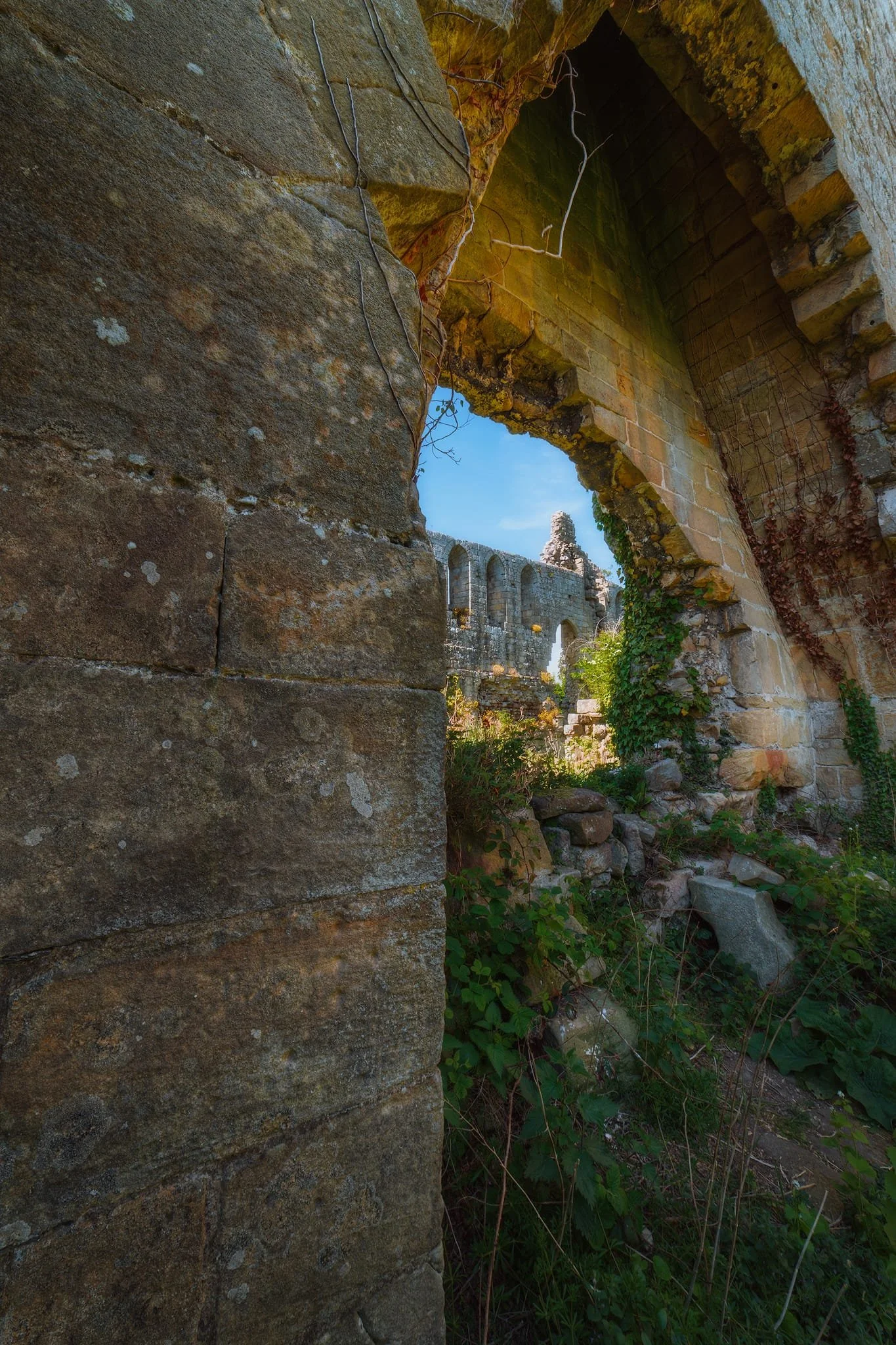  Within the old Monks&rsquo; Quarters, another framing composition presents itself. 