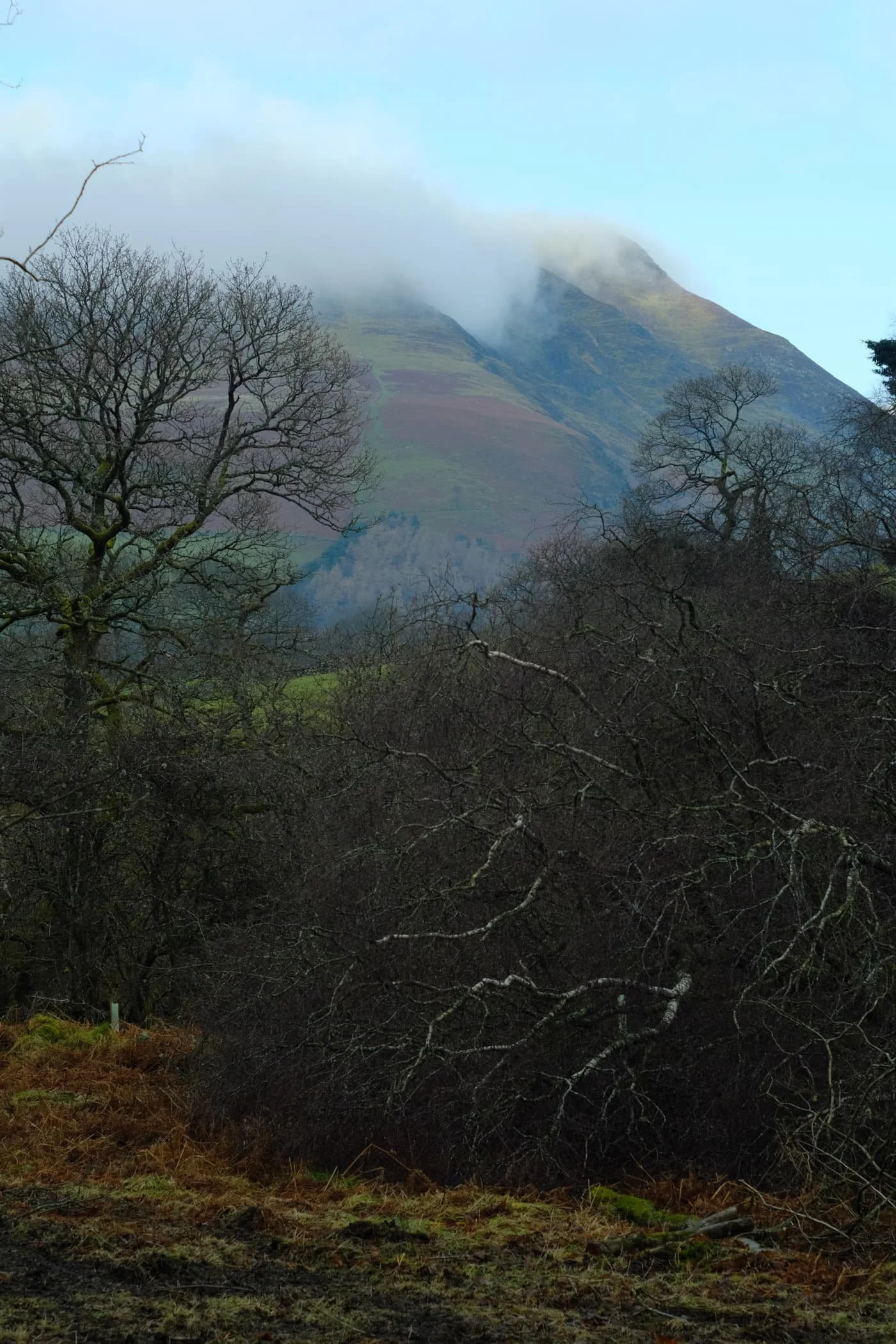  Lonscale Fell again, now apparently losing its battle against the sky. 