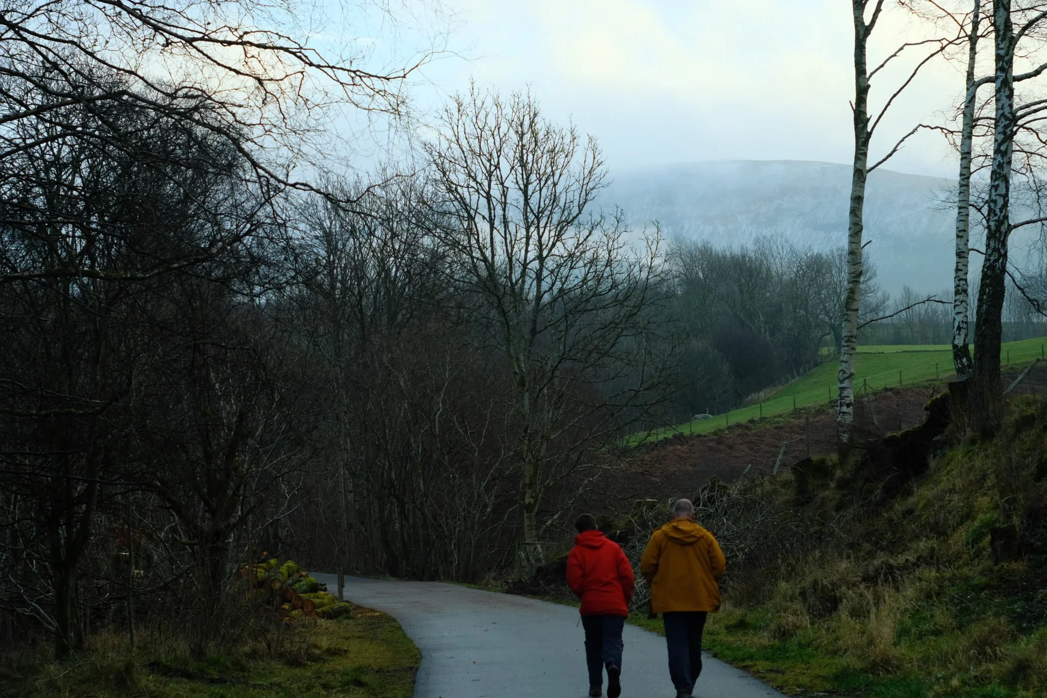  Additionally, to the east, the morning hill fog was wrestling with the crags of Clough Head, part of the Helvellyn range. 