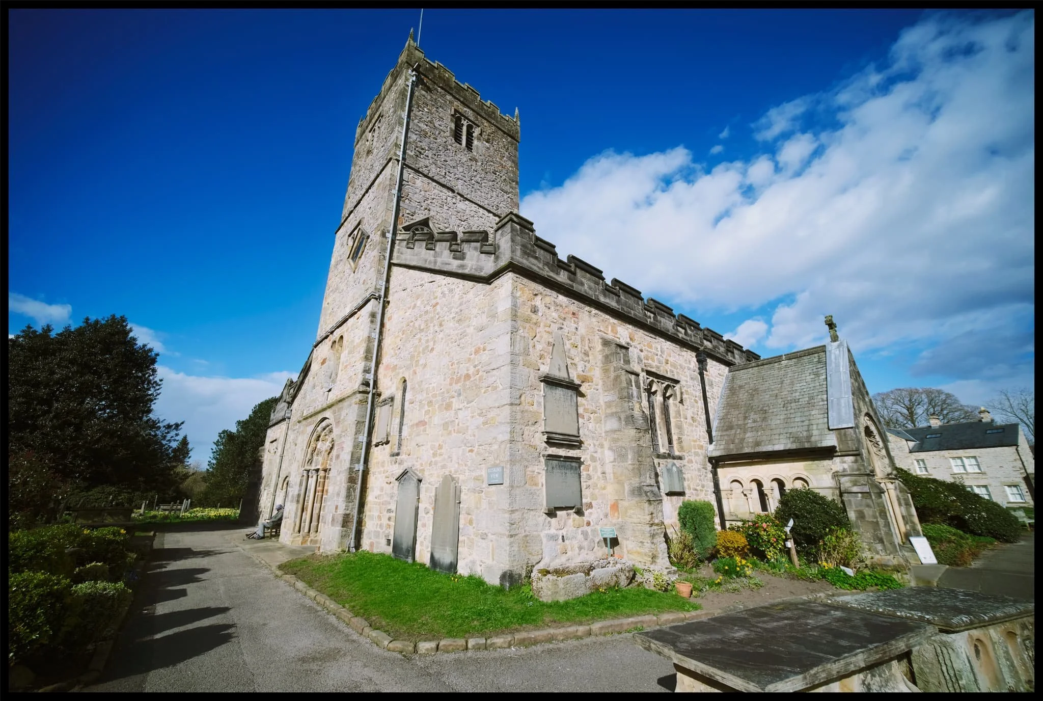  St. Mary&rsquo;s Church, one of the oldest buildings in Kirkby Lonsdale. Parts of it date back to Norman times. 