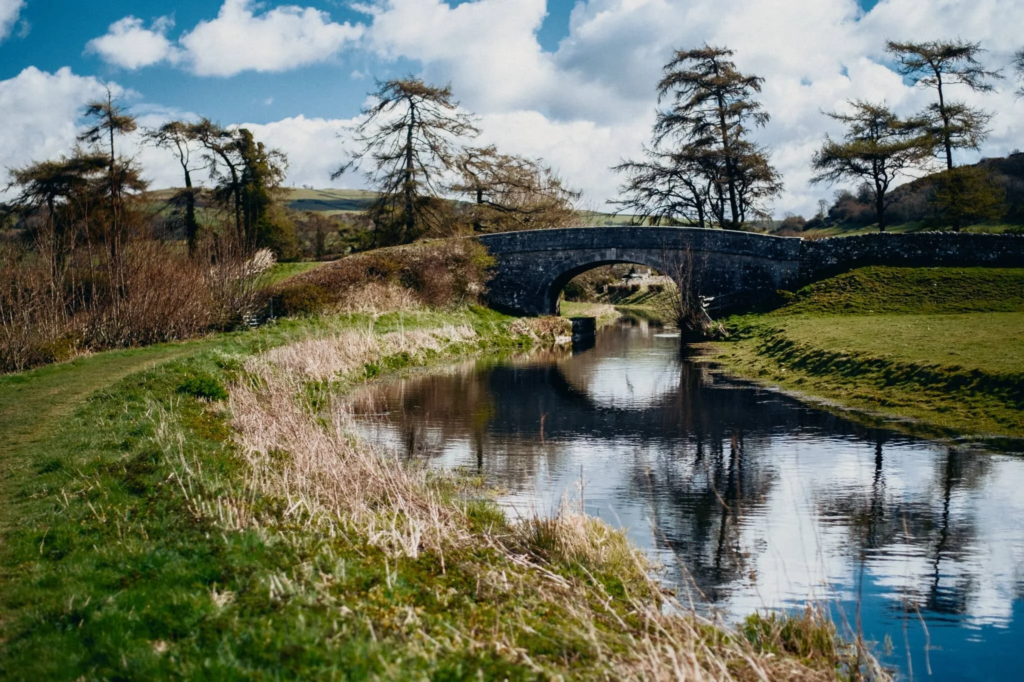 I can heartily recommend walking the Northern Reaches of Lancaster Canal for a non-taxing yet visually pleasing wander.