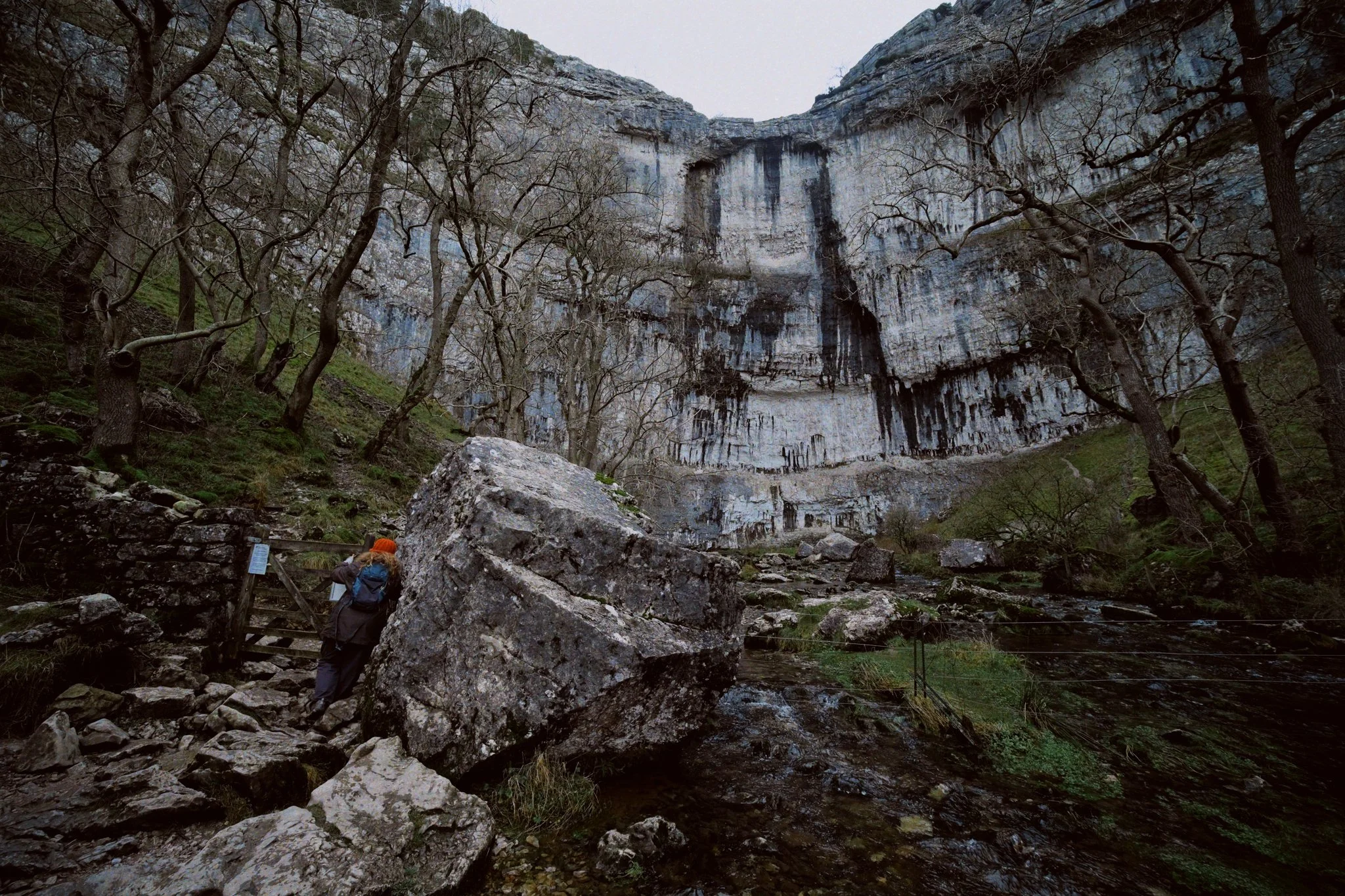 Ever been underneath an extinct waterfall? Tens of thousands of years ago, a giant waterfall would’ve crashed down here.