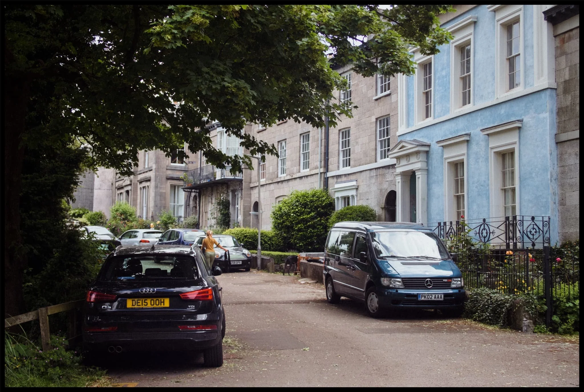  These houses along Thorny Hill always put me in mind of Harrogate. 