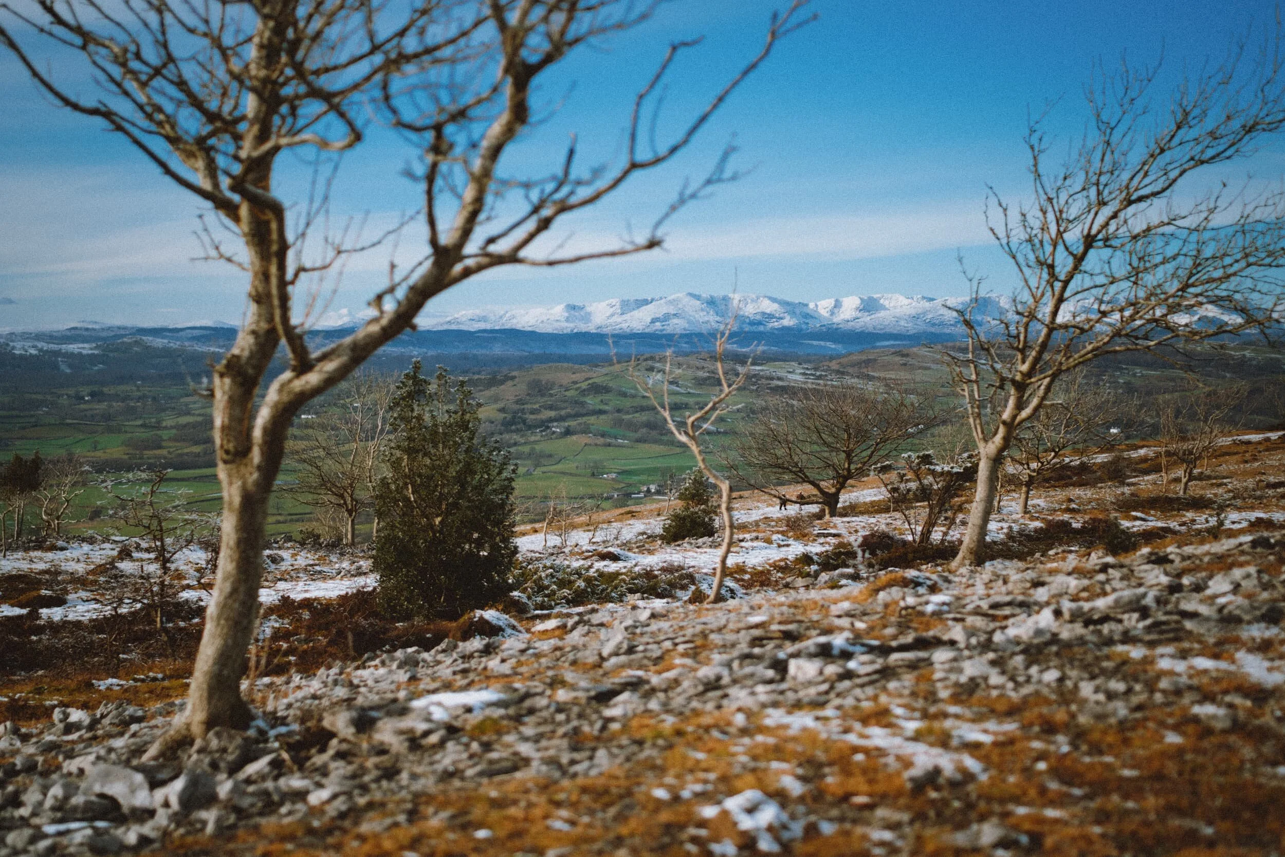 This was the view that made both me and Lisabet cuss in awe. Probably the clearest I’ve ever seen the Lake District fells from Scout Scar.