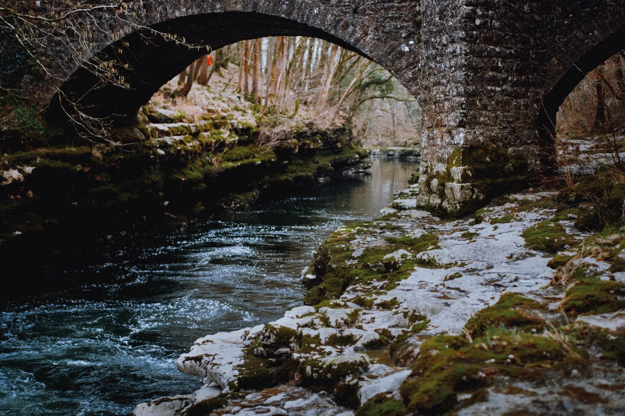 Hawes Bridge. Never get sick of this place. Thankfully the limestone around the gorge was dry enough to get close to the falls.