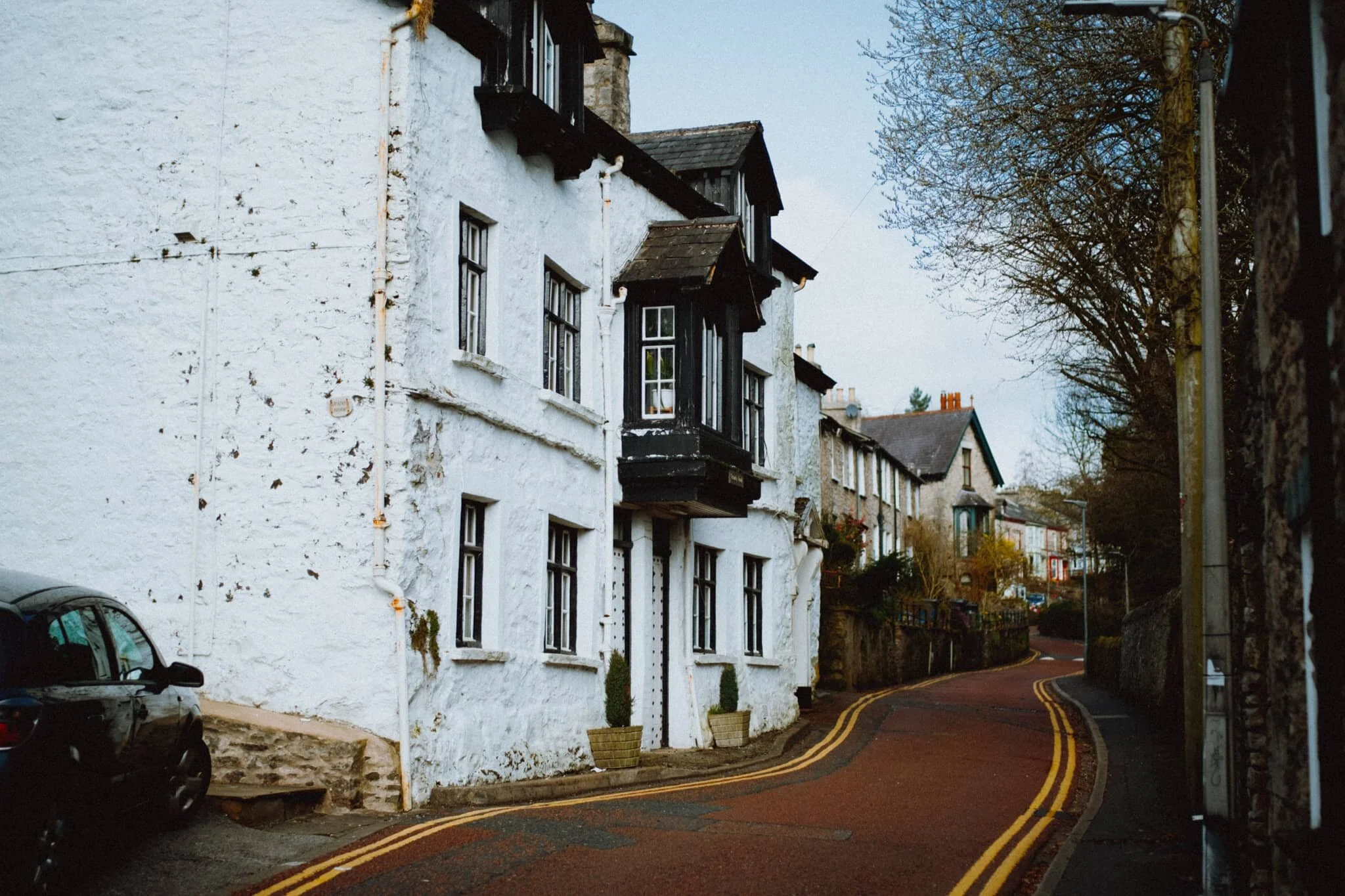 I can rarely resist taking a photo of this house whenever I walk by. I believe the date stone on it says 1669 AD, making it around 350-years old. Crazy.