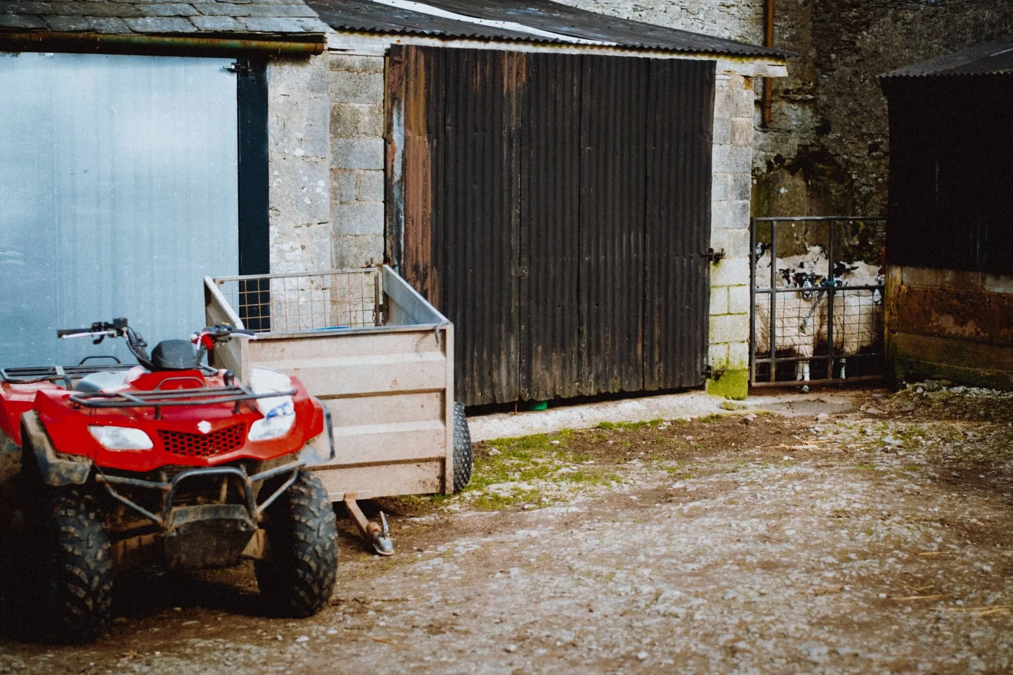 To get to Plumgarths you have to come off the footpath towards Cunswick Scar and make your way through Helsfell Farm.