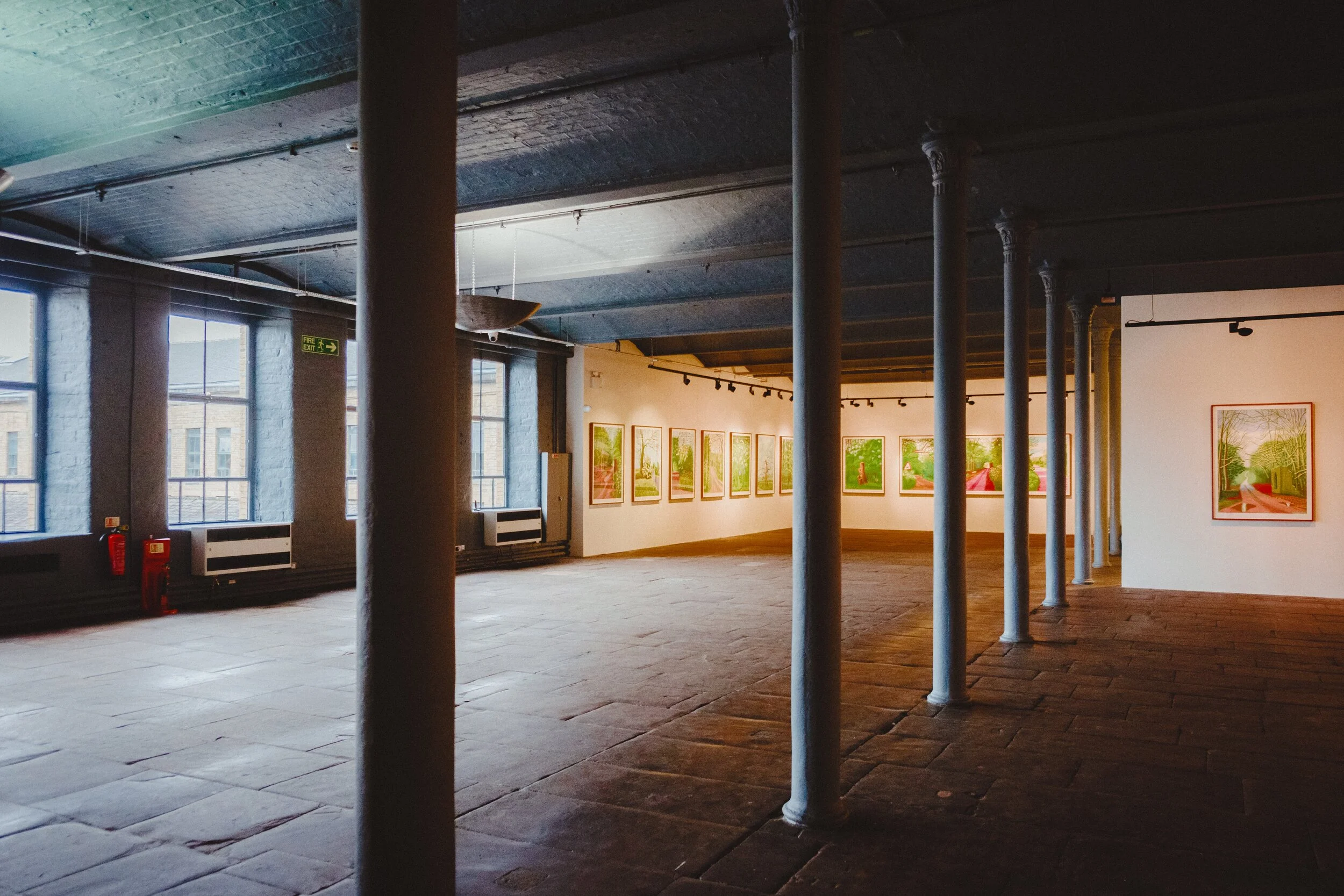 I also just really loved the space of this exhibition and the quality of light.