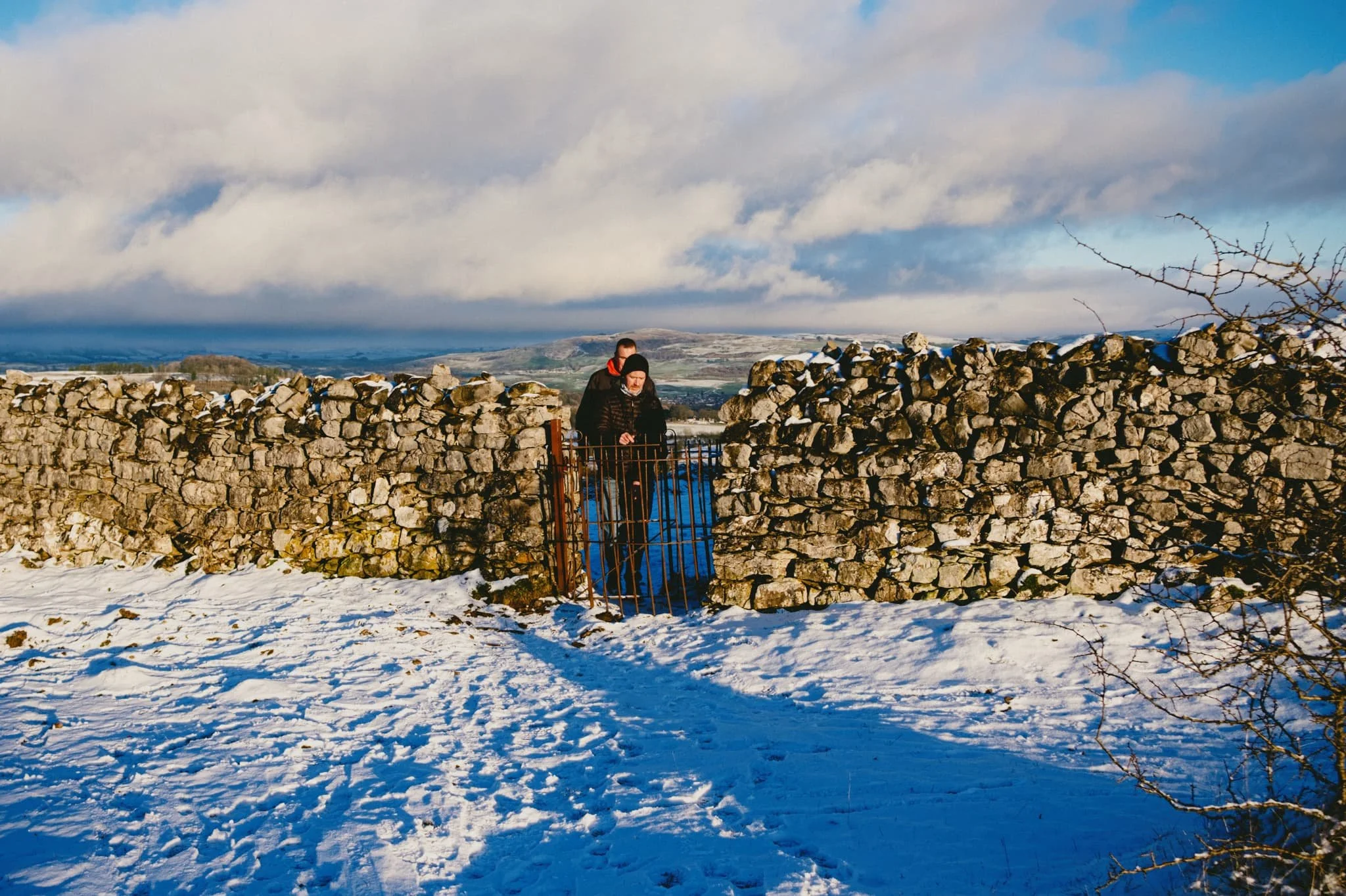  As we began our way back down the fell, there were still plenty of people making their way up. 