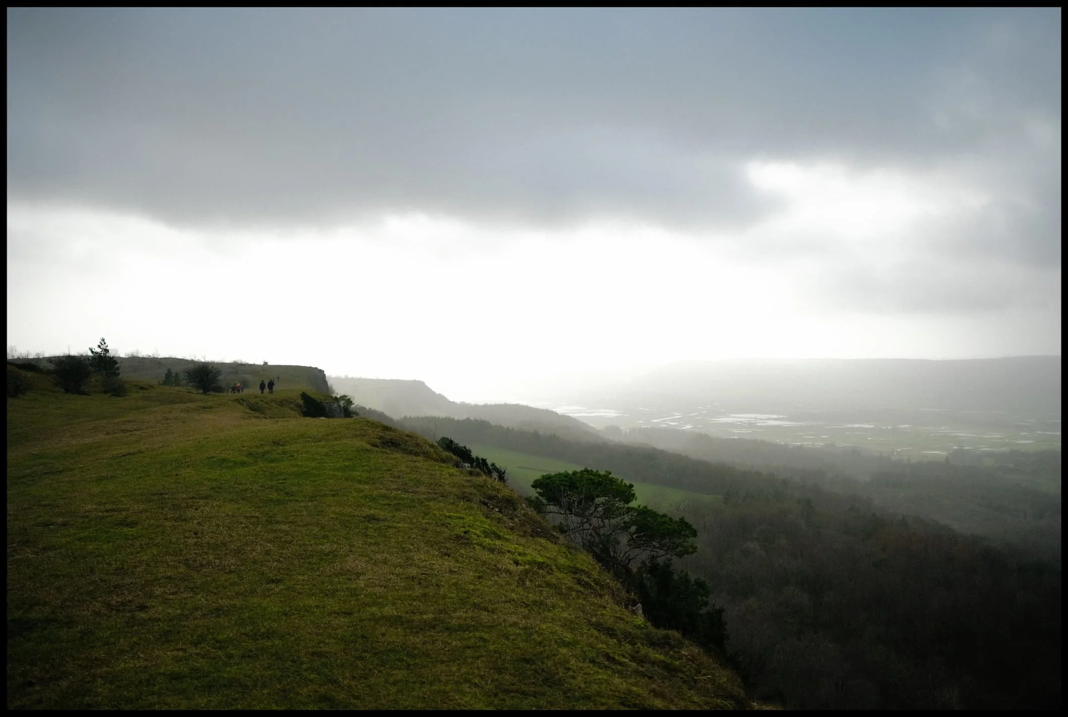  One last look at the spectacular light show over the Lyth Valley and Kent Estuary. 