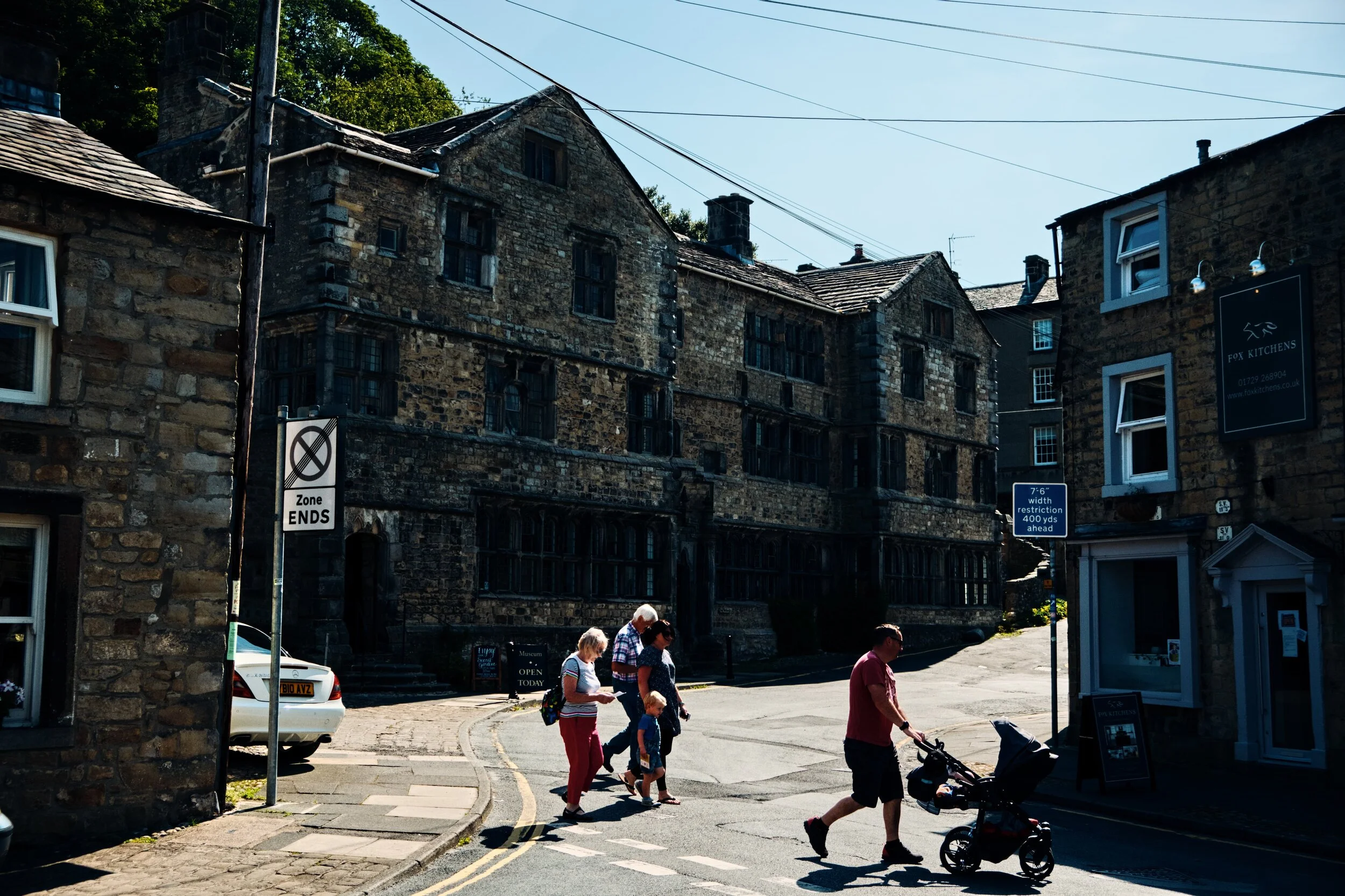 This building is called The Folly, originally built in the 1670s as a gentlemen’s residence for wealthy lawyer Richard Preston. It’s served a number of uses over the years and now is home to the Museum of North Craven Life