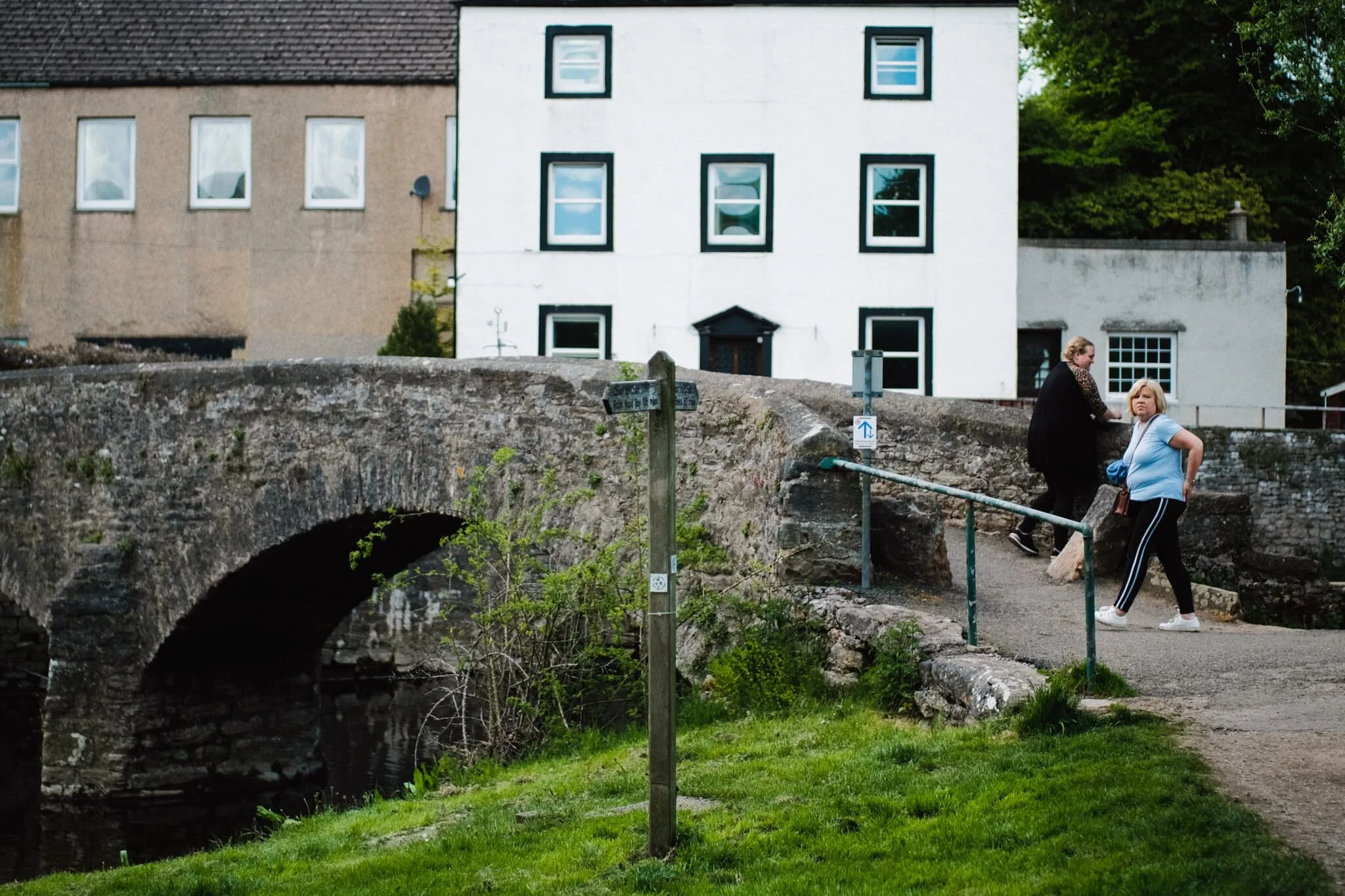 The way back into Kirkby Stephen, over Frank’s Bridge, a 17th-century Grade II listed stone foot bridge.