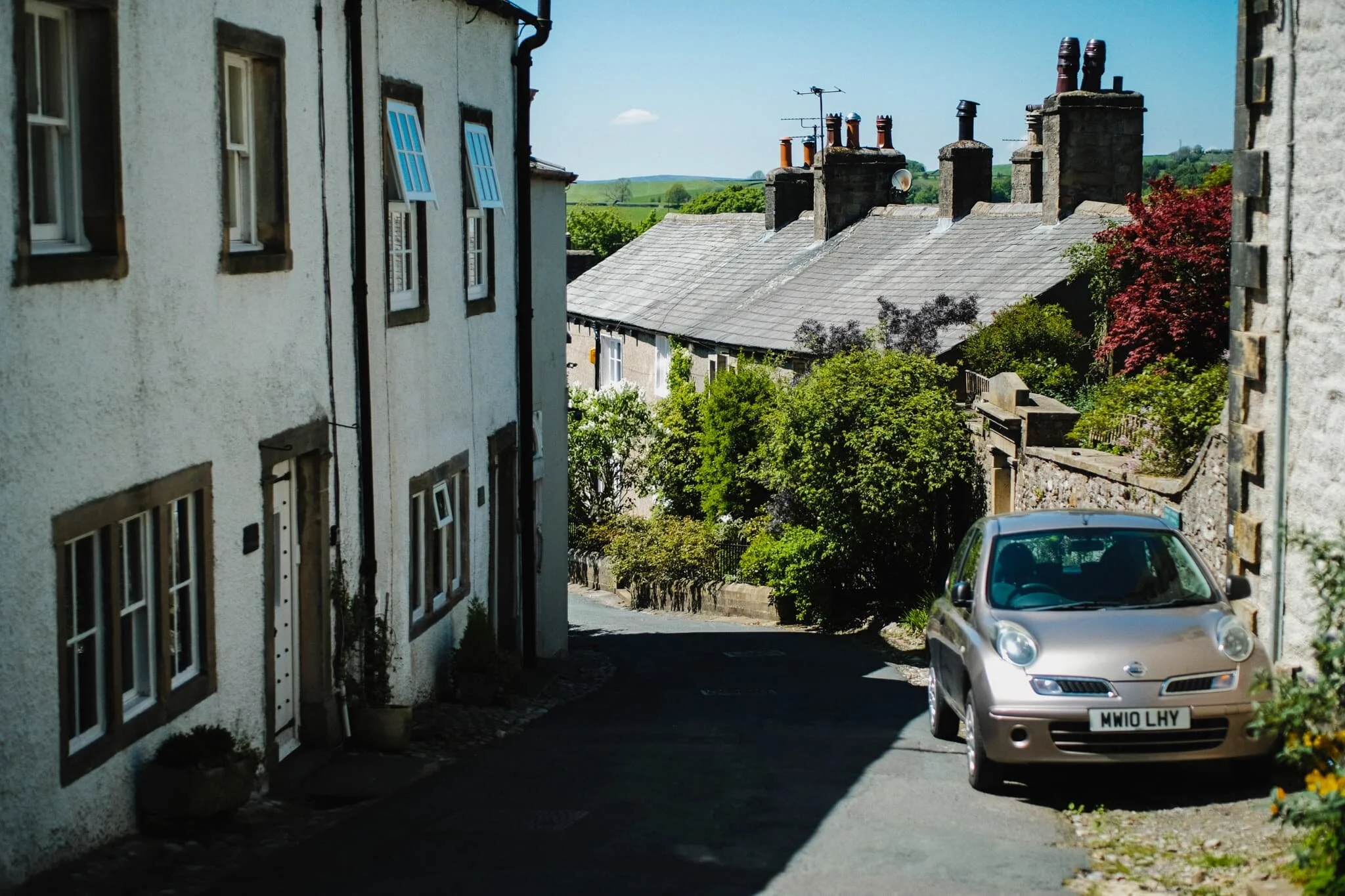 Coming back down from the fells into Upper Settle, with its proper old-school Yorkshire vibe.