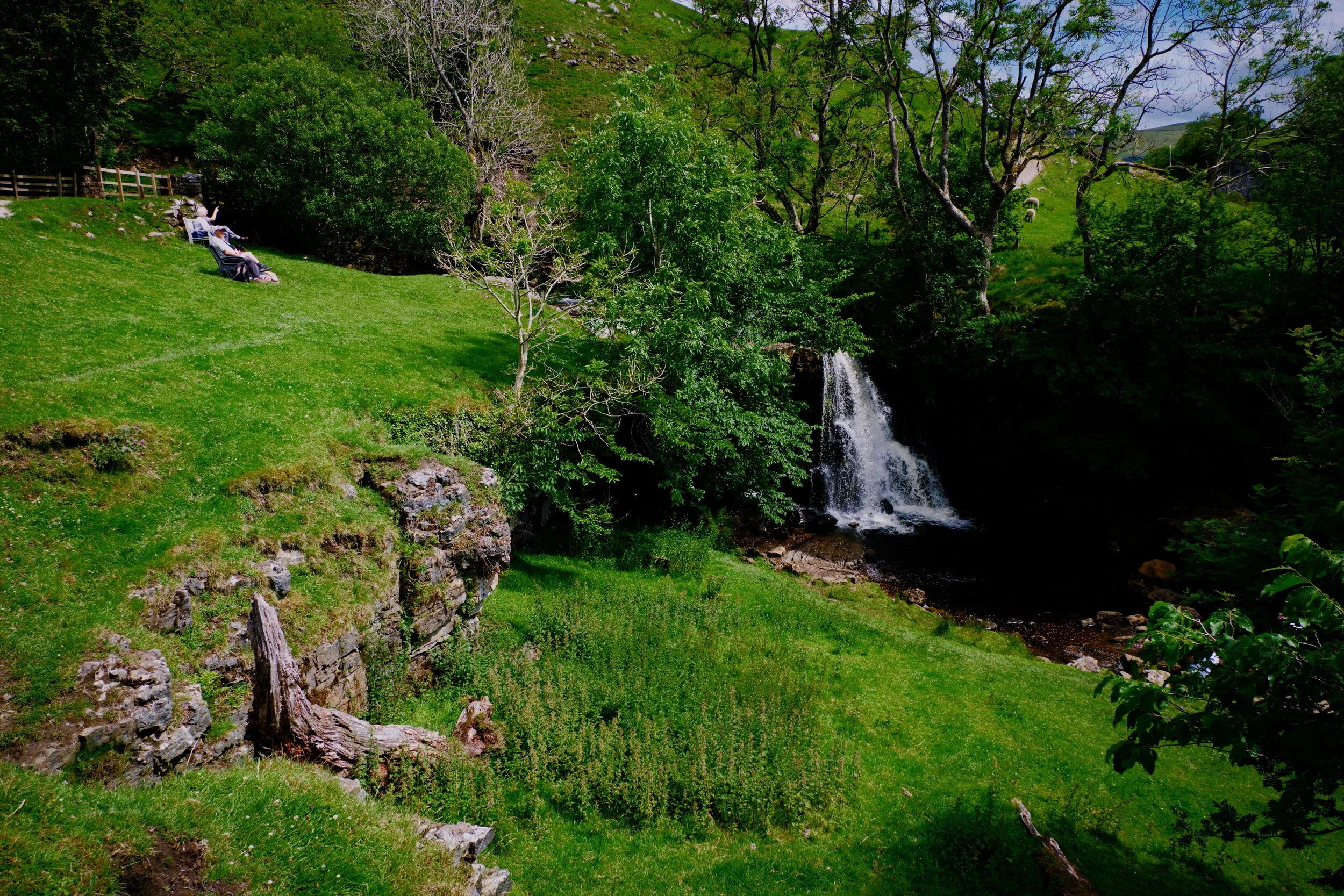 It’s a gorgeous setting. A true Yorkshire summer paradise.