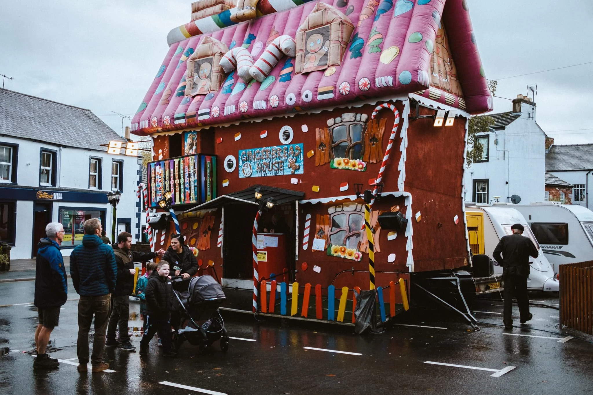  A fun and colourful &ldquo;gingerbread house&rdquo; set amongst the old stone houses of Penrith. 