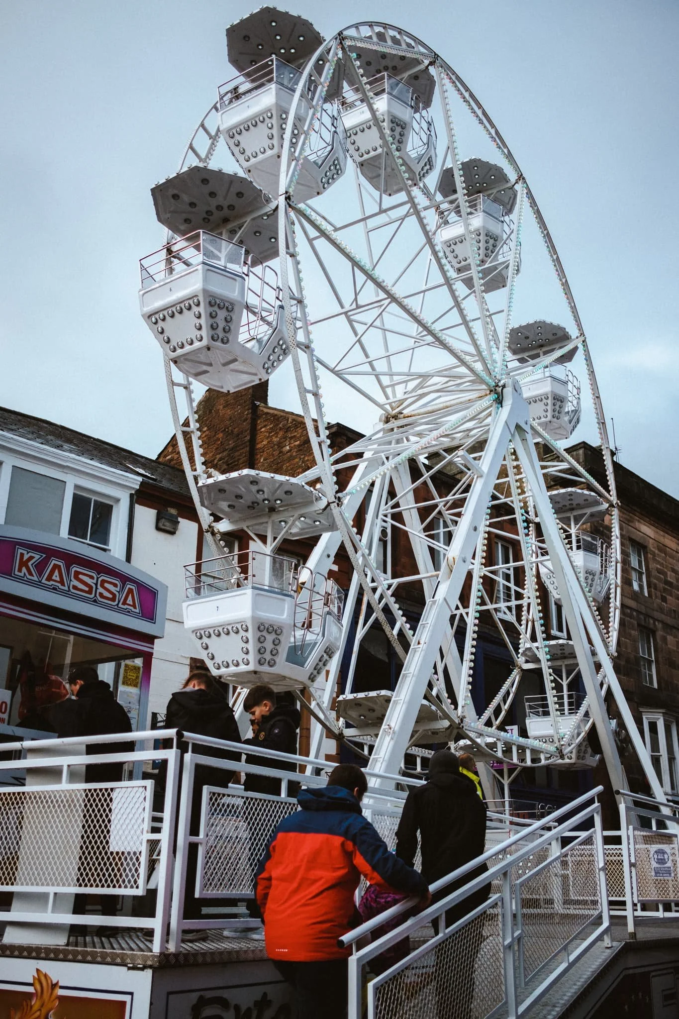  The Ferris wheel proved popular. That&rsquo;s a no from me, though. 