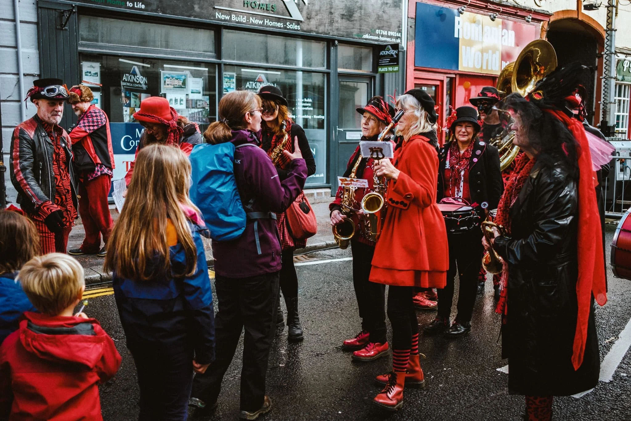 Not only were all the various bands and troupes super talented, their outfits were amazing too. 